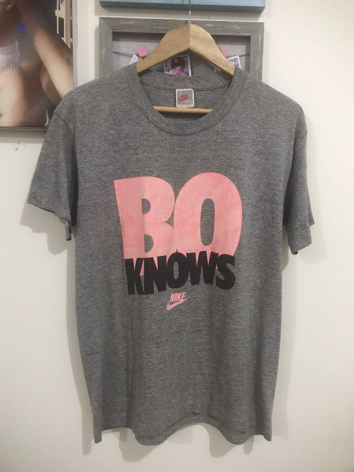 Vintage Nike Grey Tag 90Shirt Blend Rayon