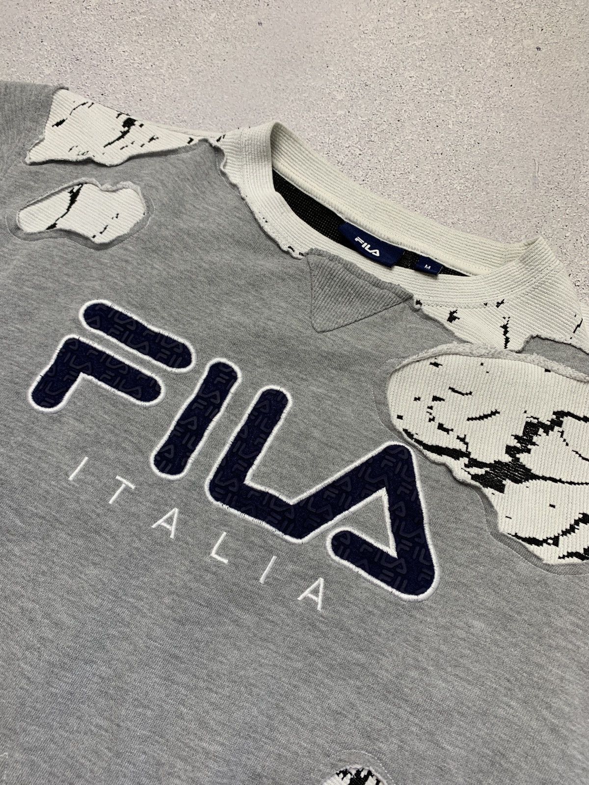 Fila 💥Custom💥FILA Italia Sweatshirt Size US M / EU 48-50 / 2 - 11 Thumbnail