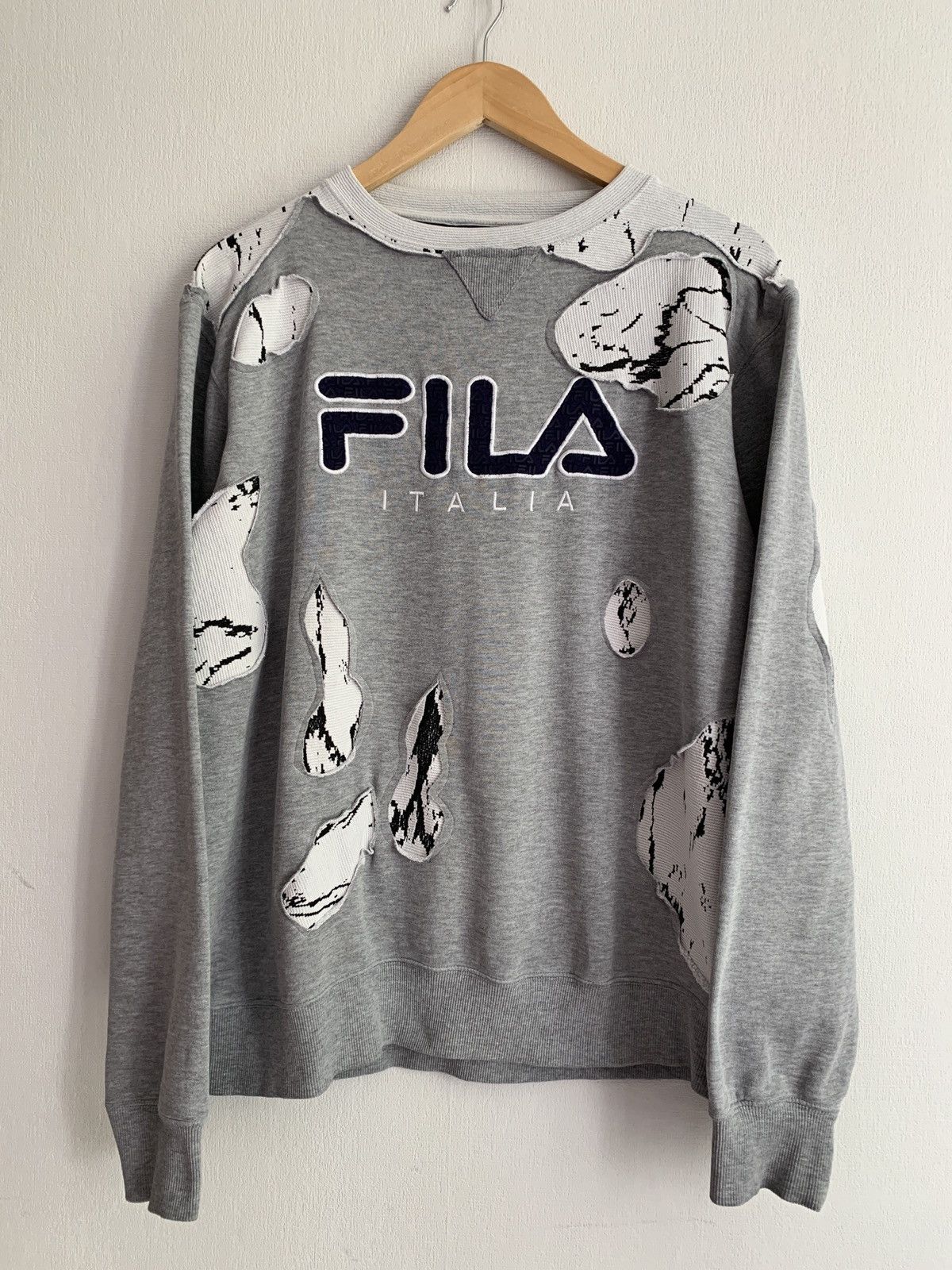 Fila 💥Custom💥FILA Italia Sweatshirt Size US M / EU 48-50 / 2 - 5 Thumbnail