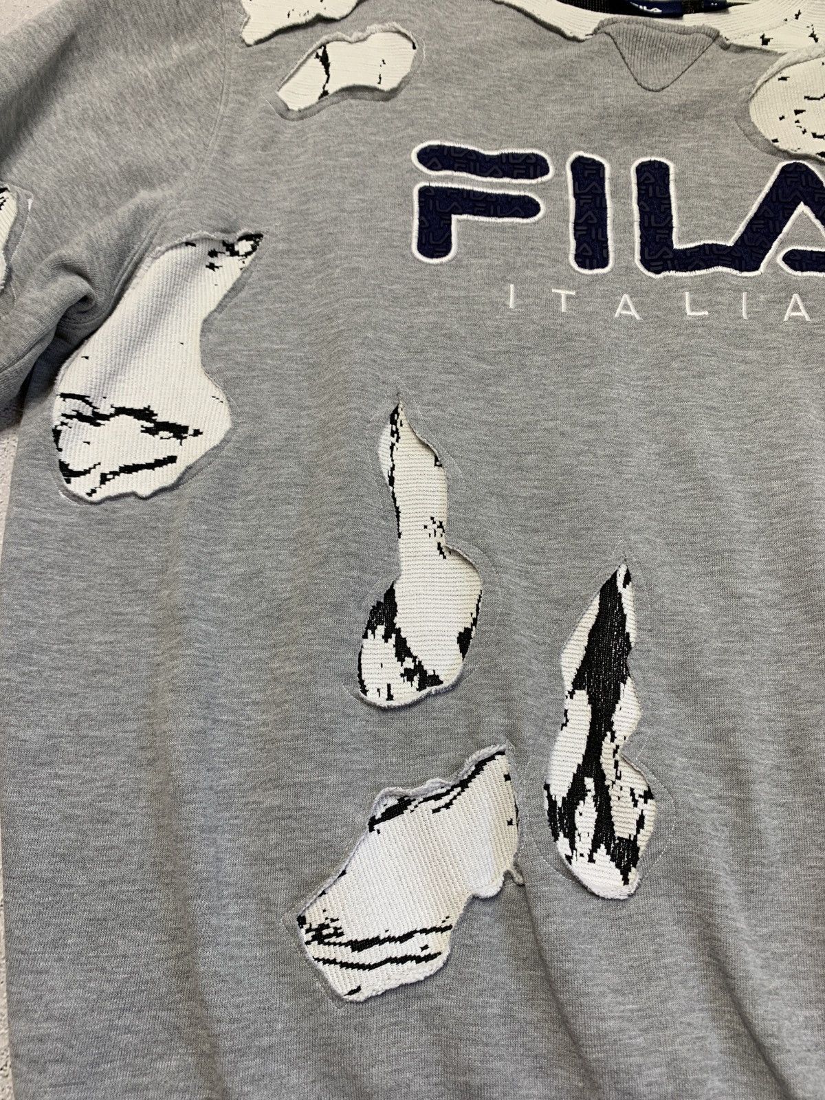 Fila 💥Custom💥FILA Italia Sweatshirt Size US M / EU 48-50 / 2 - 9 Thumbnail