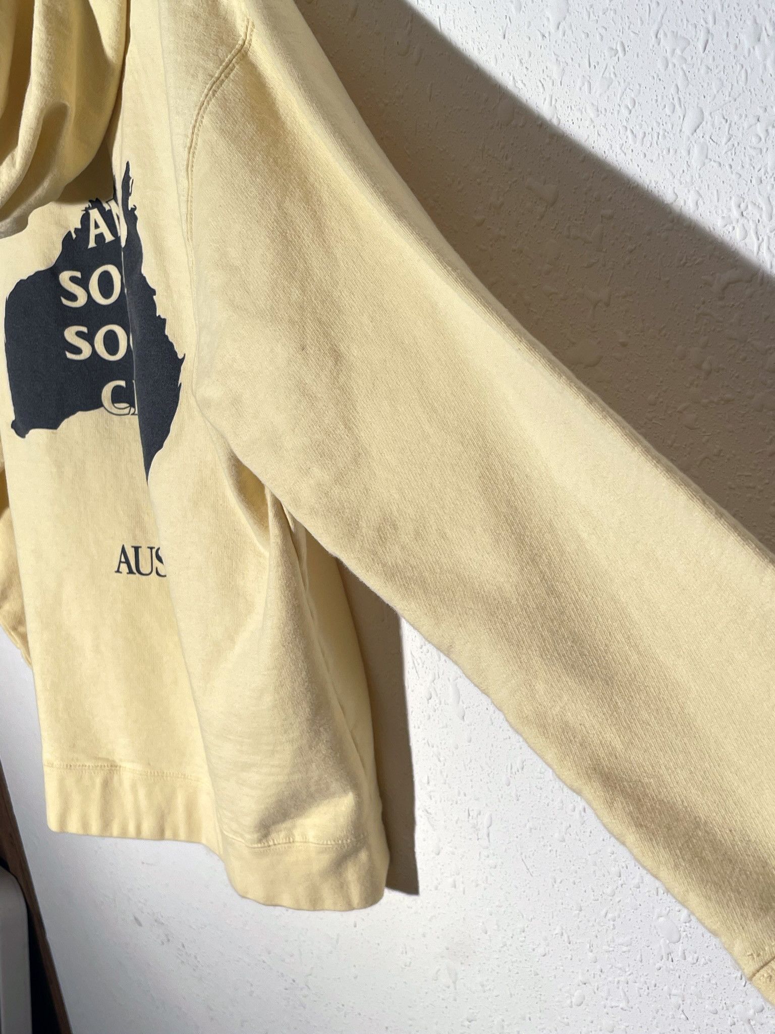 Anti Social Social Club Australia Yellow Hoodie Size US M / EU 48-50 / 2 - 9 Thumbnail