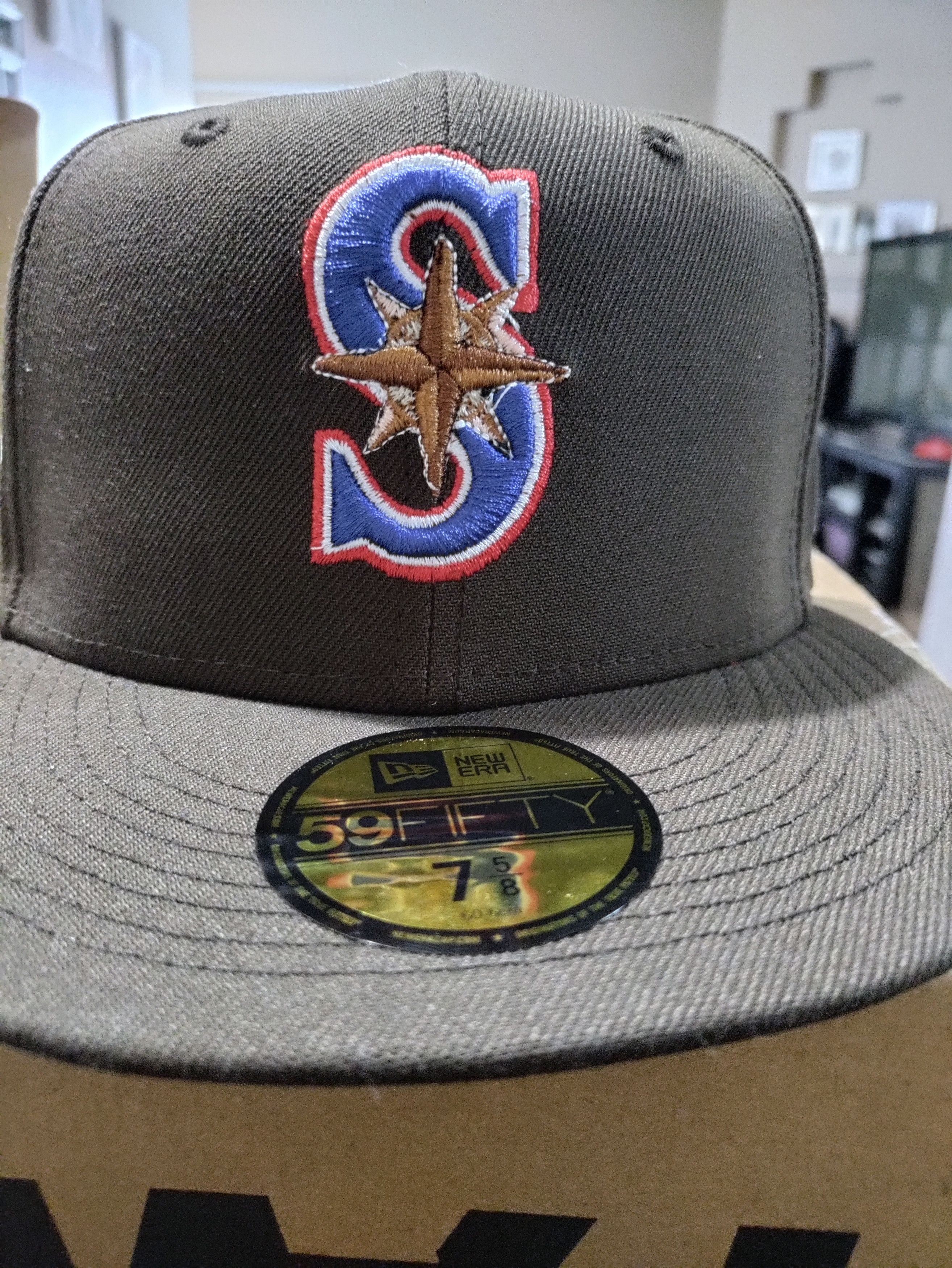 New Era SEATTLE MARINERS 2001 ASG SNICKERS 59FIFTY HAT SIZE 7 5/8 Grailed