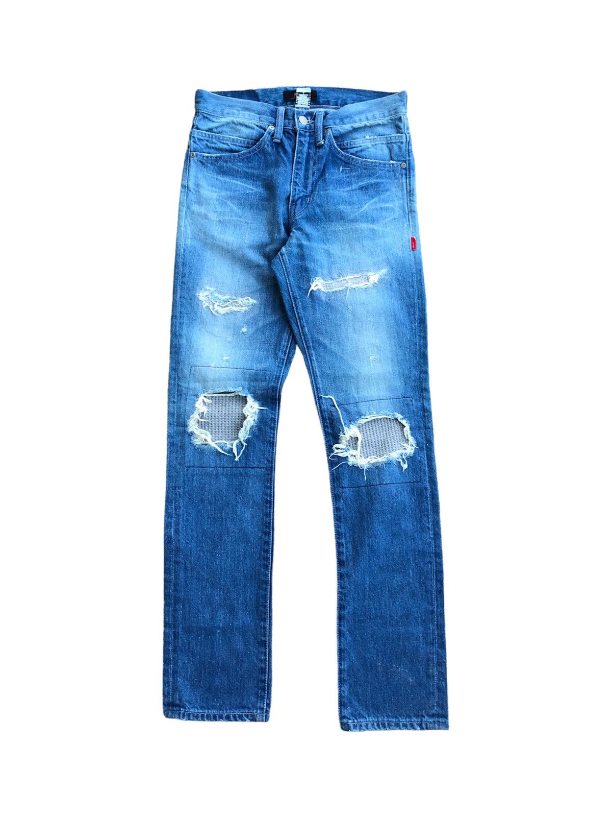 Wtaps WTAPS BLUES VERY SKINNY TRASH JEANS | Grailed