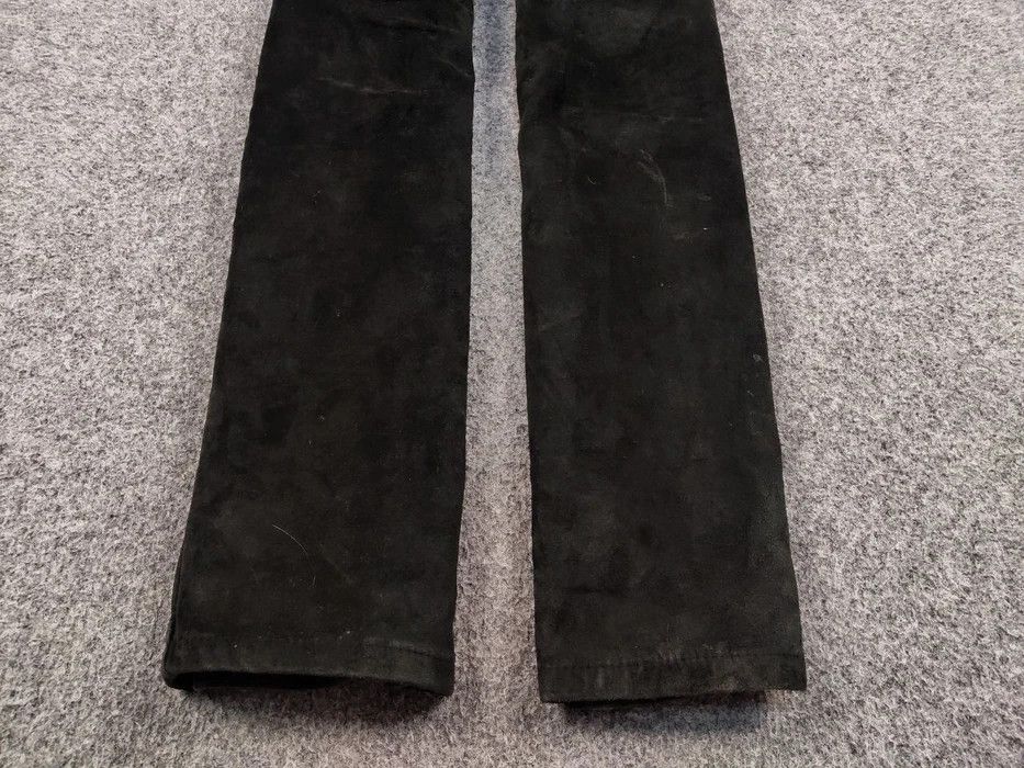 Japanese Brand Vintage 90's Japanese Genuine leather Black Pants Hype Size US 31 - 4 Thumbnail