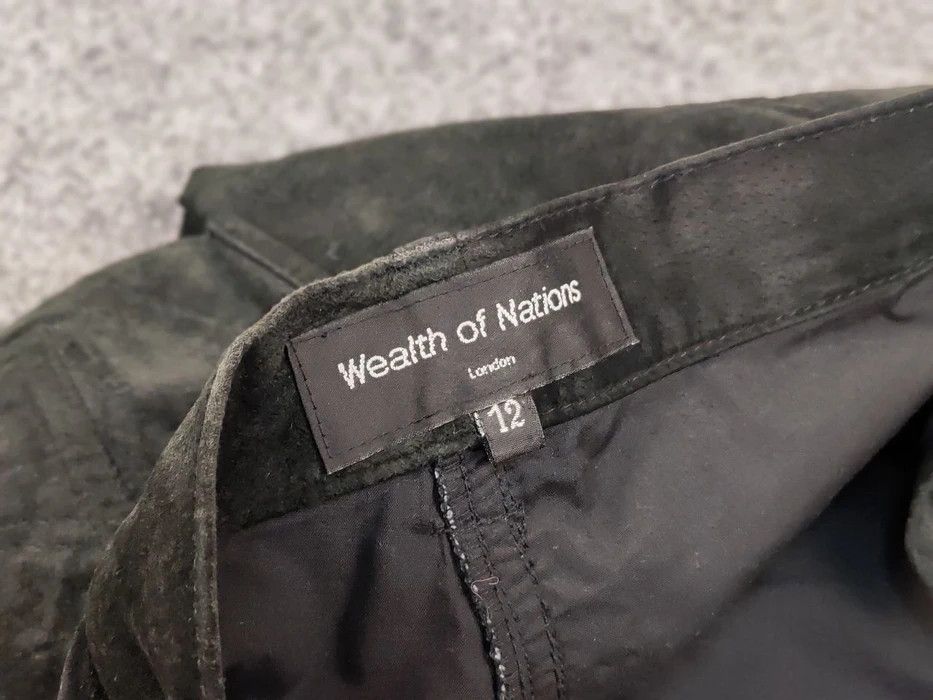 Japanese Brand Vintage 90's Japanese Genuine leather Black Pants Hype Size US 31 - 9 Thumbnail