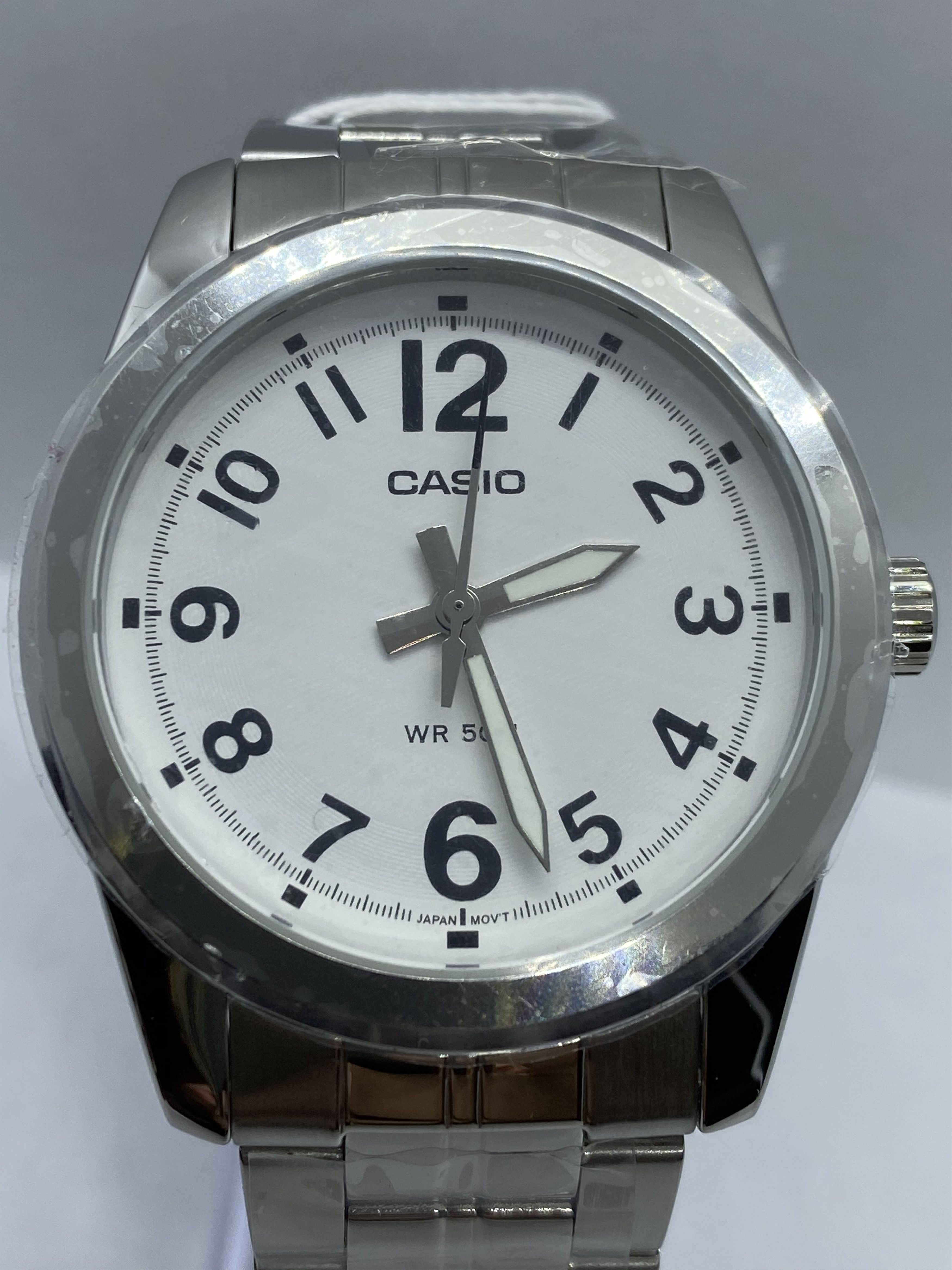 Casio Casio Watch Stainless Steel, 40mm Diameter, Brand New Size 40 - 1 Thumbnail