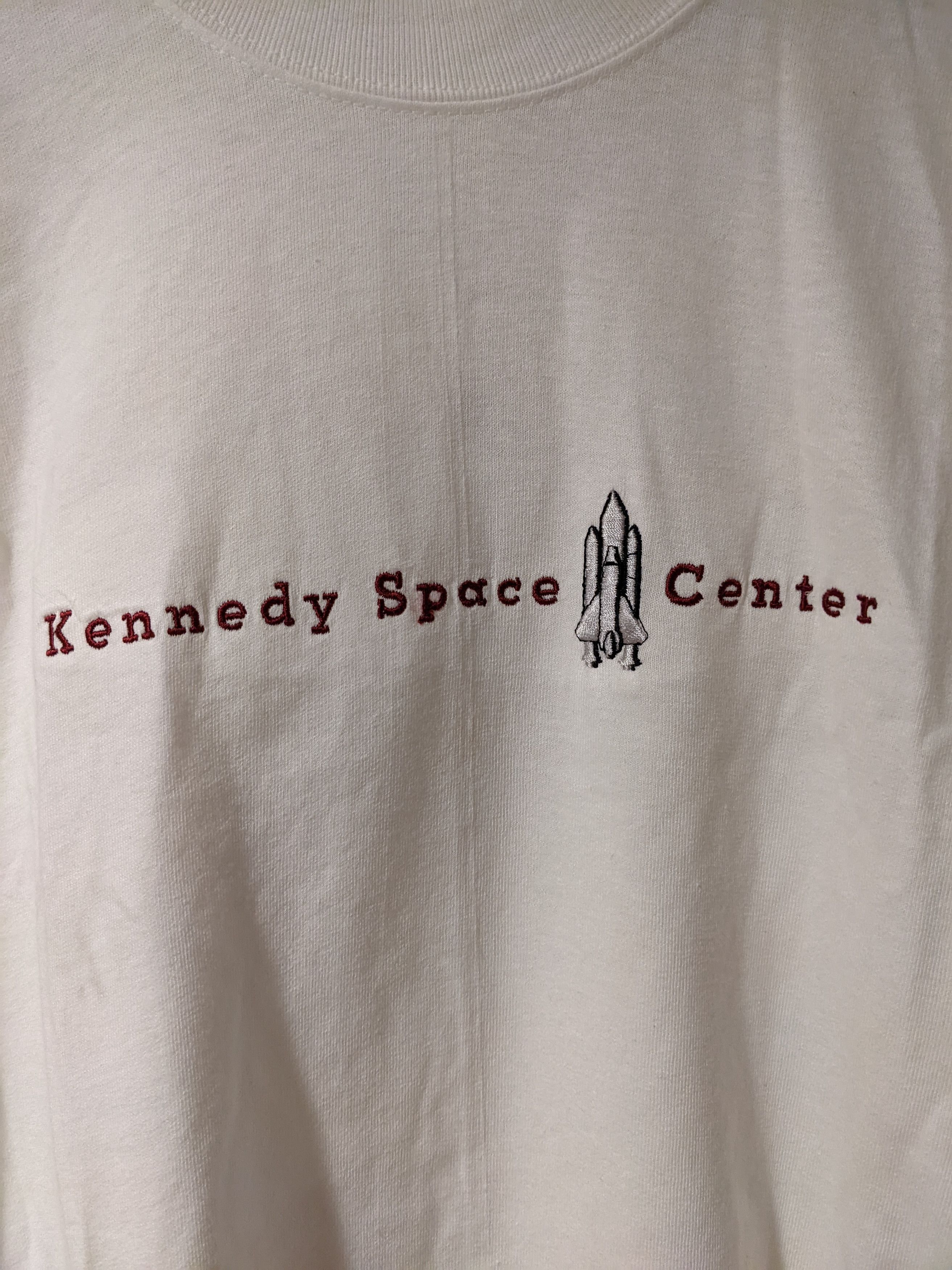 Hanes VINTAGE Kennedy Space Center T-Shirt NASA Space Shuttle Tee Size US L / EU 52-54 / 3 - 2 Thumbnail