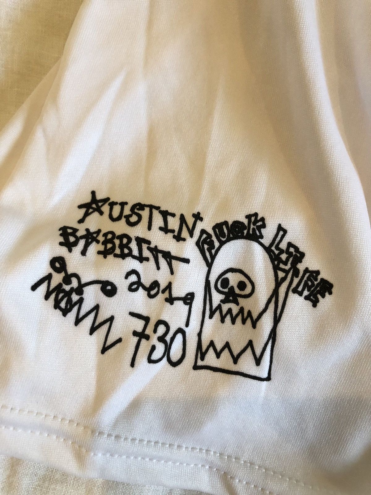 Asspizza 2019 Collection 2 Mask Photo Tee 730 Size US M / EU 48-50 / 2 - 3 Thumbnail