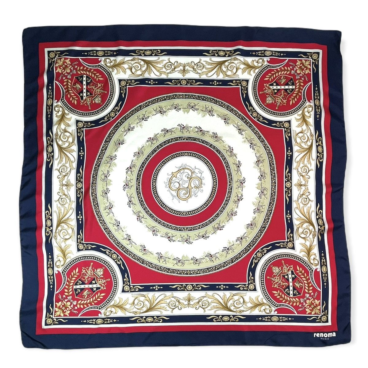 Other Vintage Renoma Paris Silk Scarf Size ONE SIZE - 3 Thumbnail