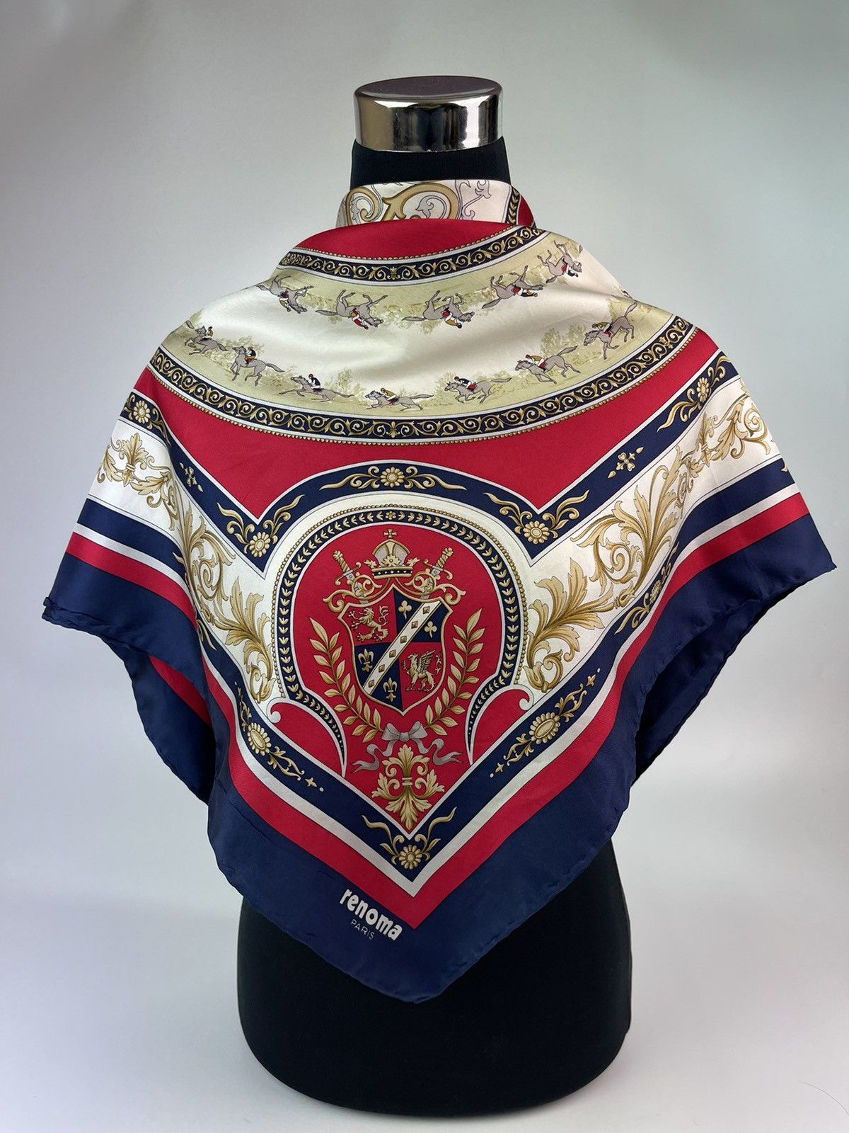 Other Vintage Renoma Paris Silk Scarf Size ONE SIZE - 1 Thumbnail