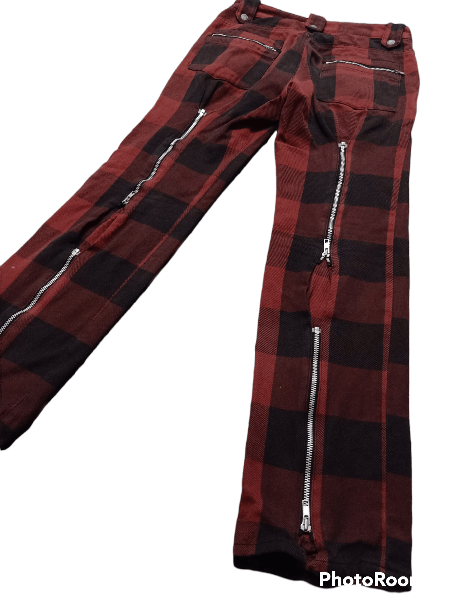 If Six Was Nine × Japanese Brand × Schlussel Punk Rare Tartan Schlussel Pants Size US 30 / EU 46 - 3 Thumbnail