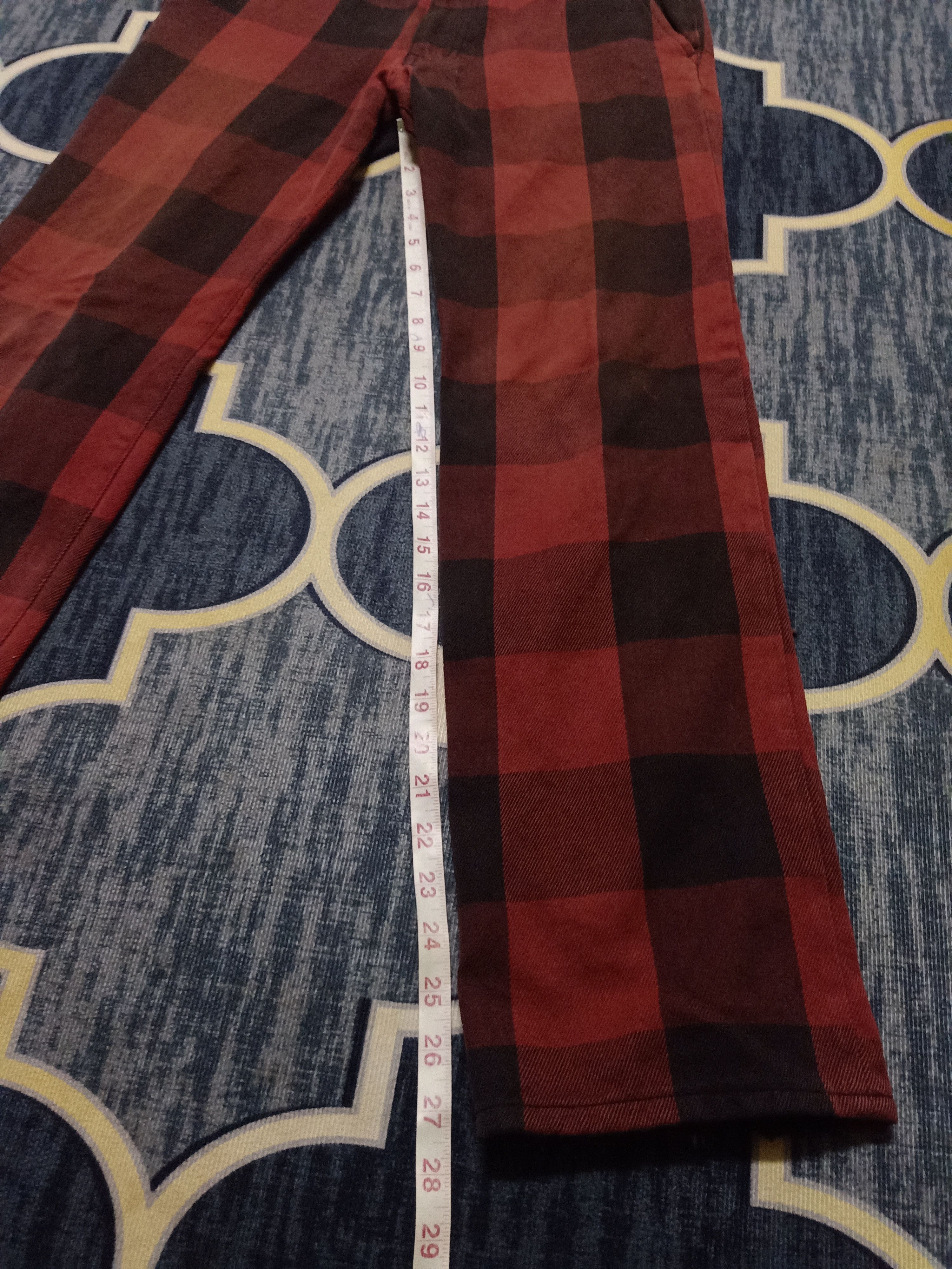 If Six Was Nine × Japanese Brand × Schlussel Punk Rare Tartan Schlussel Pants Size US 30 / EU 46 - 6 Thumbnail