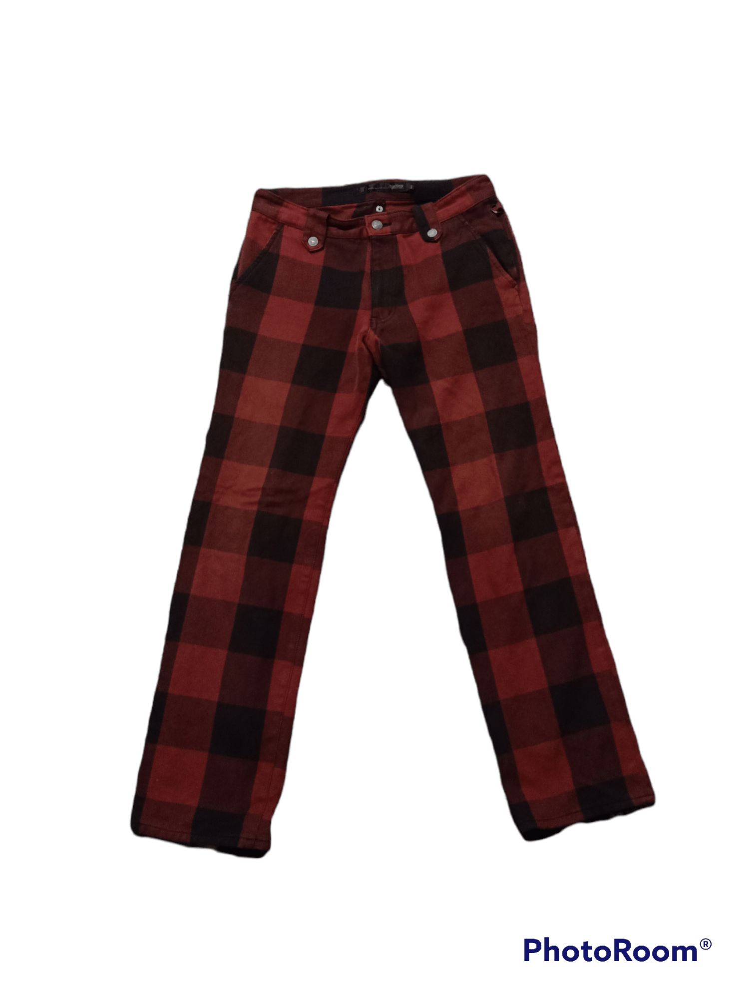 If Six Was Nine × Japanese Brand × Schlussel Punk Rare Tartan Schlussel Pants Size US 30 / EU 46 - 2 Thumbnail