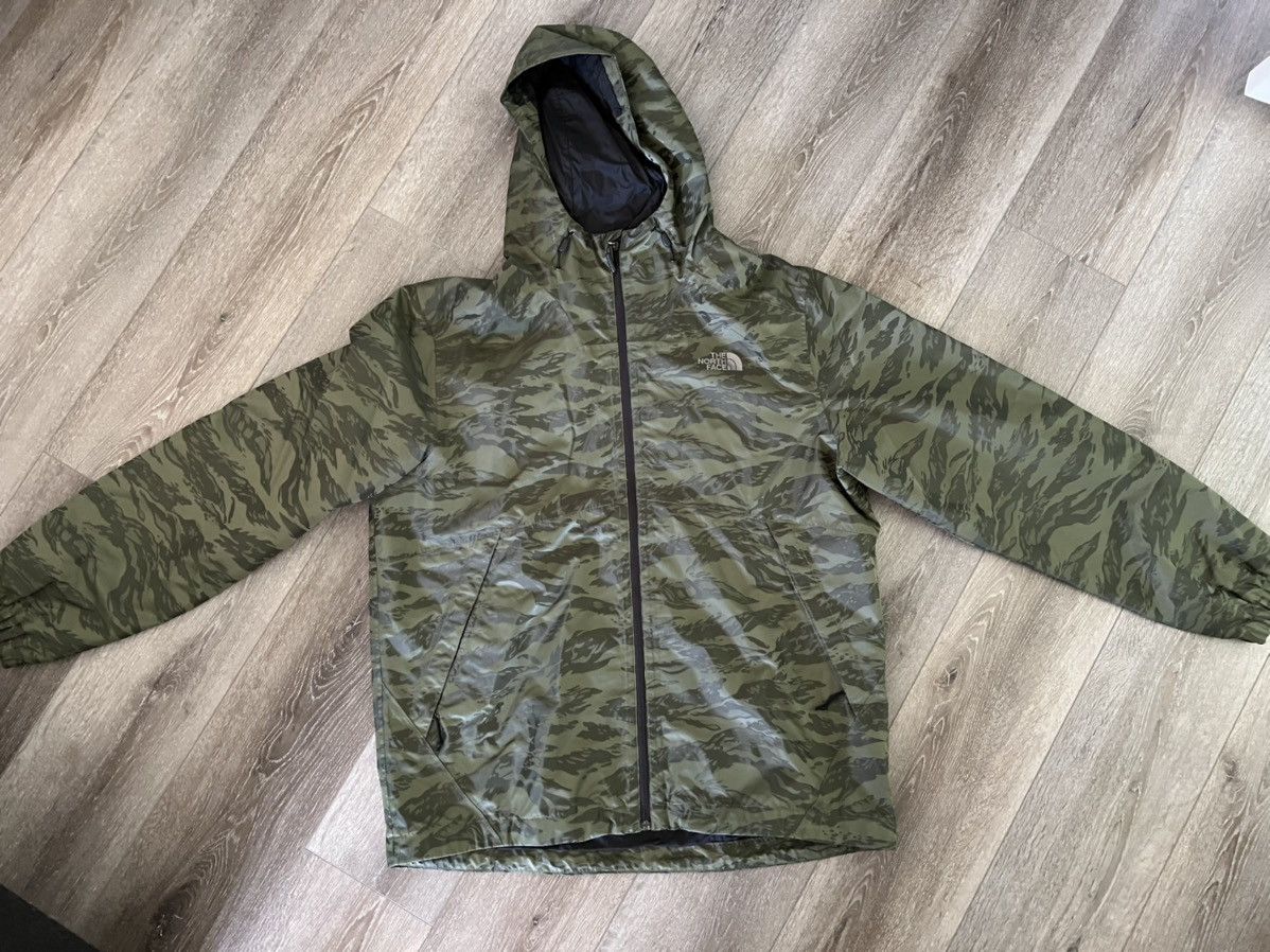 North face tiger camo jacket hotsell