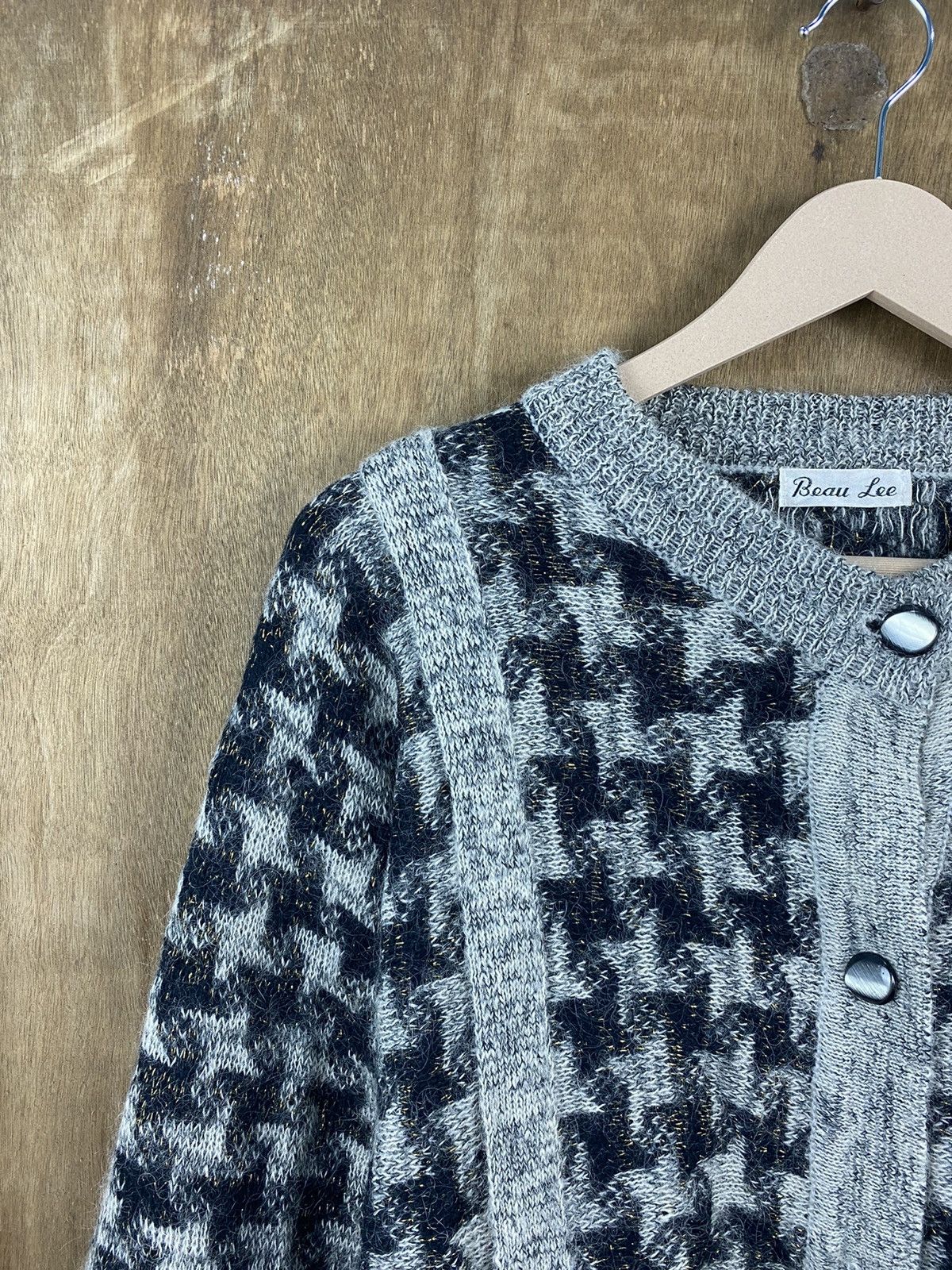 Homespun Knitwear Beau Lee Homespun Japanese Knitwear cardigan #Z033 Size US M / EU 48-50 / 2 - 4 Thumbnail