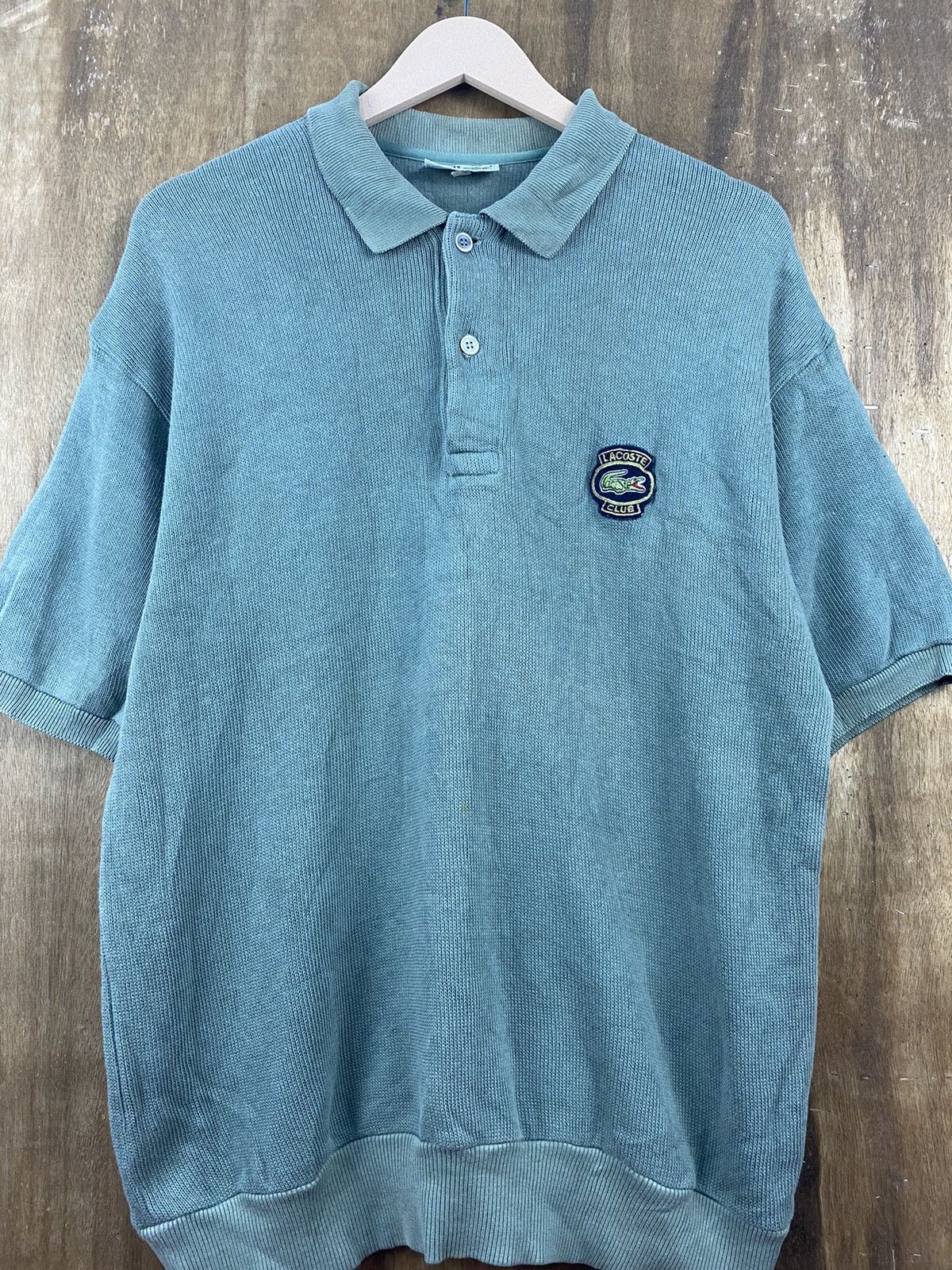 Lacoste × Vintage Lacoste Sweatshirt short sleeve #Z032 Size US L / EU 52-54 / 3 - 6 Thumbnail