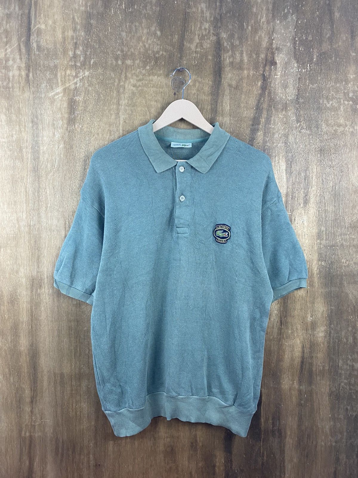 Lacoste × Vintage Lacoste Sweatshirt short sleeve #Z032 Size US L / EU 52-54 / 3 - 1 Thumbnail