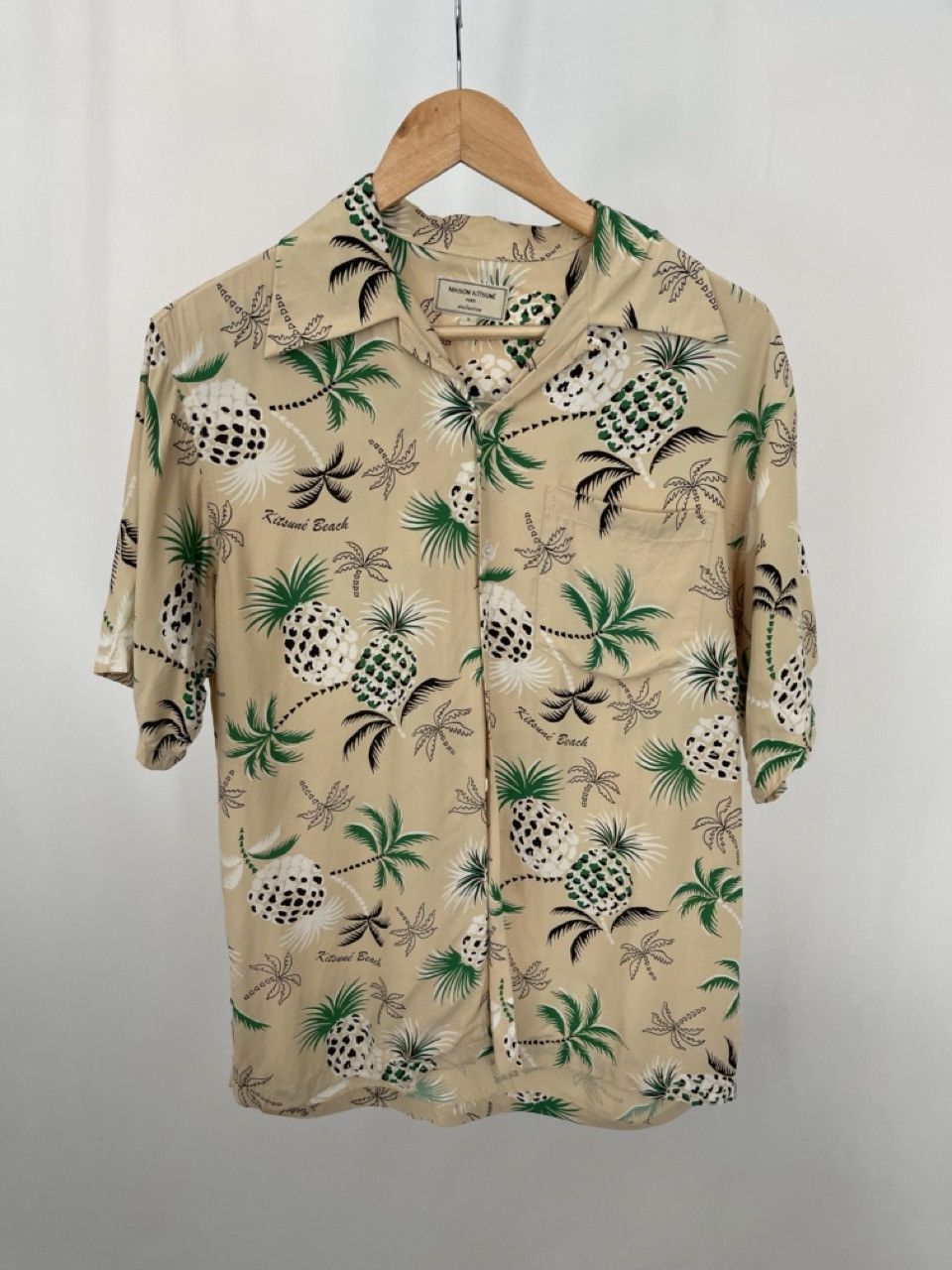 Maison Kitsune Maison Kitsune x Kona Bay Hawaiian Shirt 2019 | Grailed