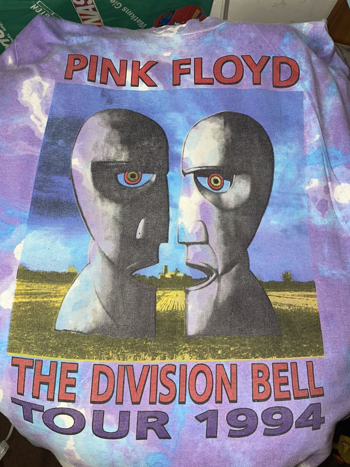 Pink Floyd × Vintage 1994 PINK FLOYD Tour Tee The Division Bell Rock Band Size US XL / EU 56 / 4 - 6 Thumbnail