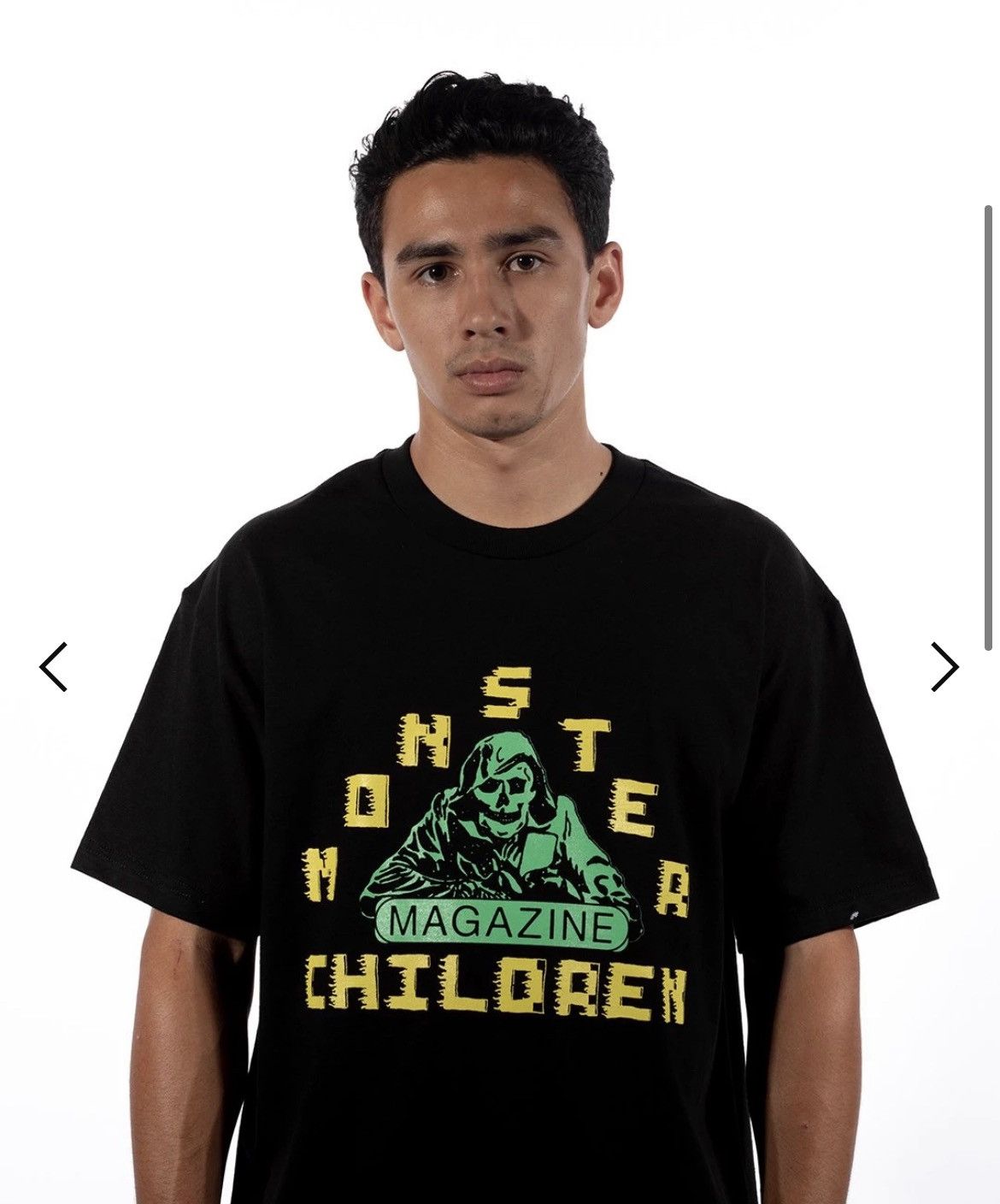 Other Monster Children Magazine SKULL REAPER GRAPHIC TEE BLACK Size US L / EU 52-54 / 3 - 3 Thumbnail
