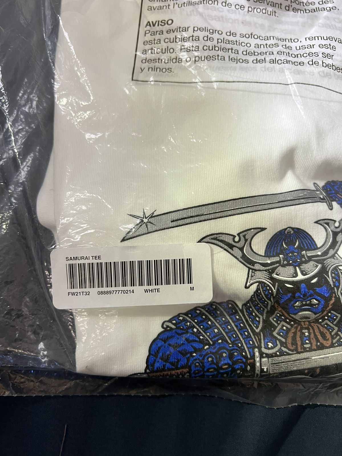 Supreme Supreme samurai tee Size US M / EU 48-50 / 2 - 4 Thumbnail