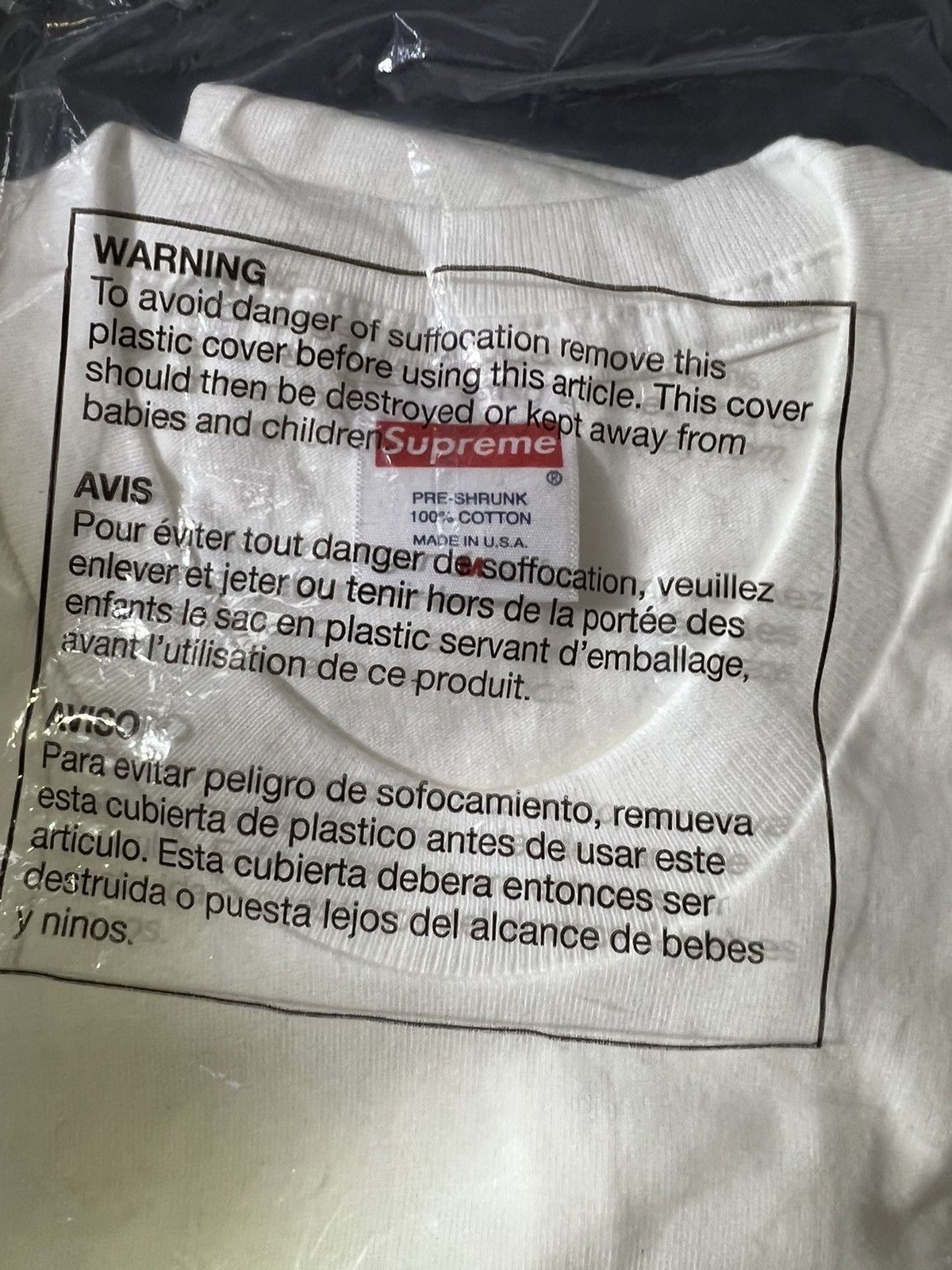 Supreme Supreme samurai tee Size US M / EU 48-50 / 2 - 3 Thumbnail
