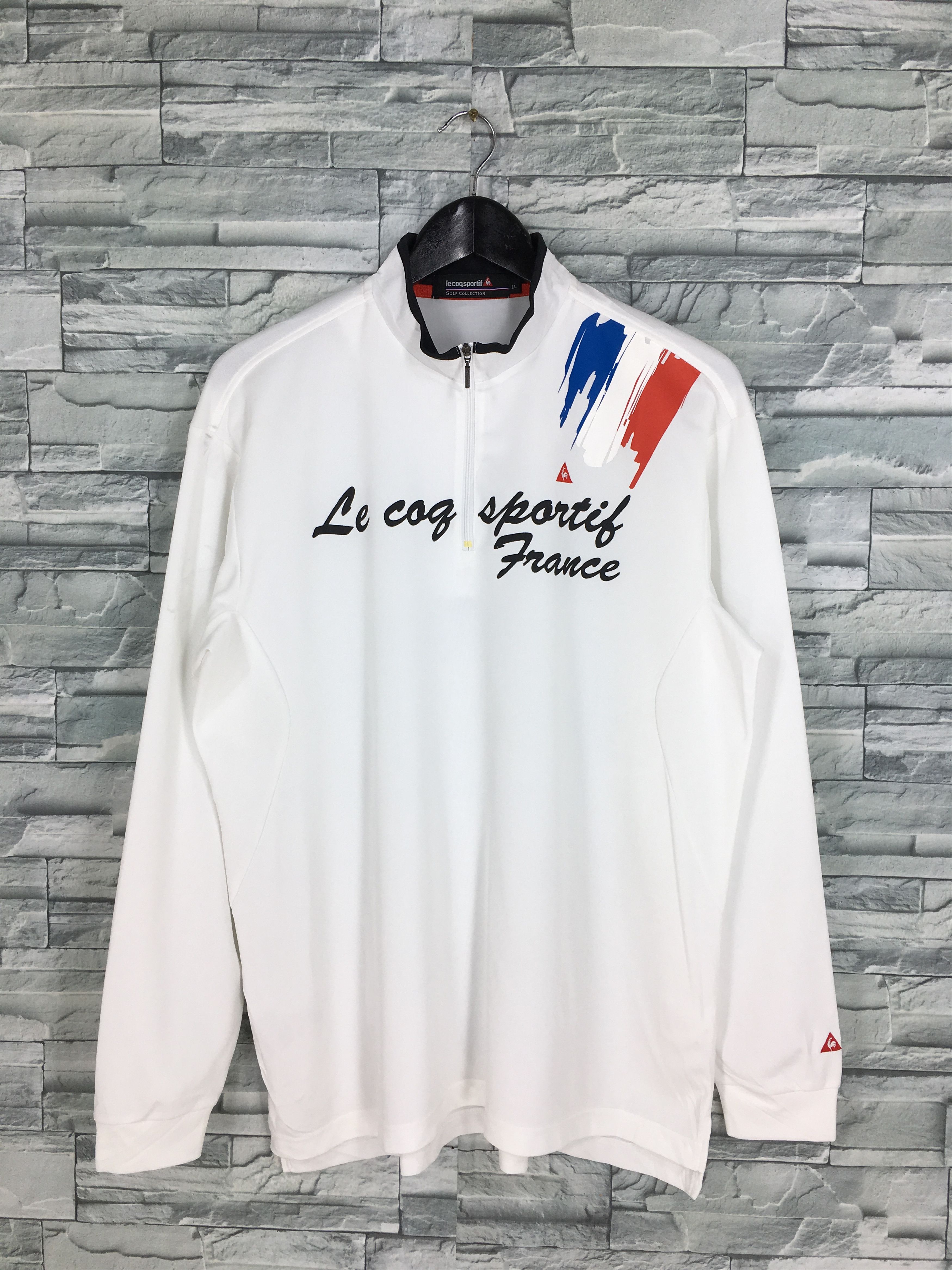 Débardeur Vintage Le Coq Sportif – Femme, Blanc, Années 90 – Taille M
