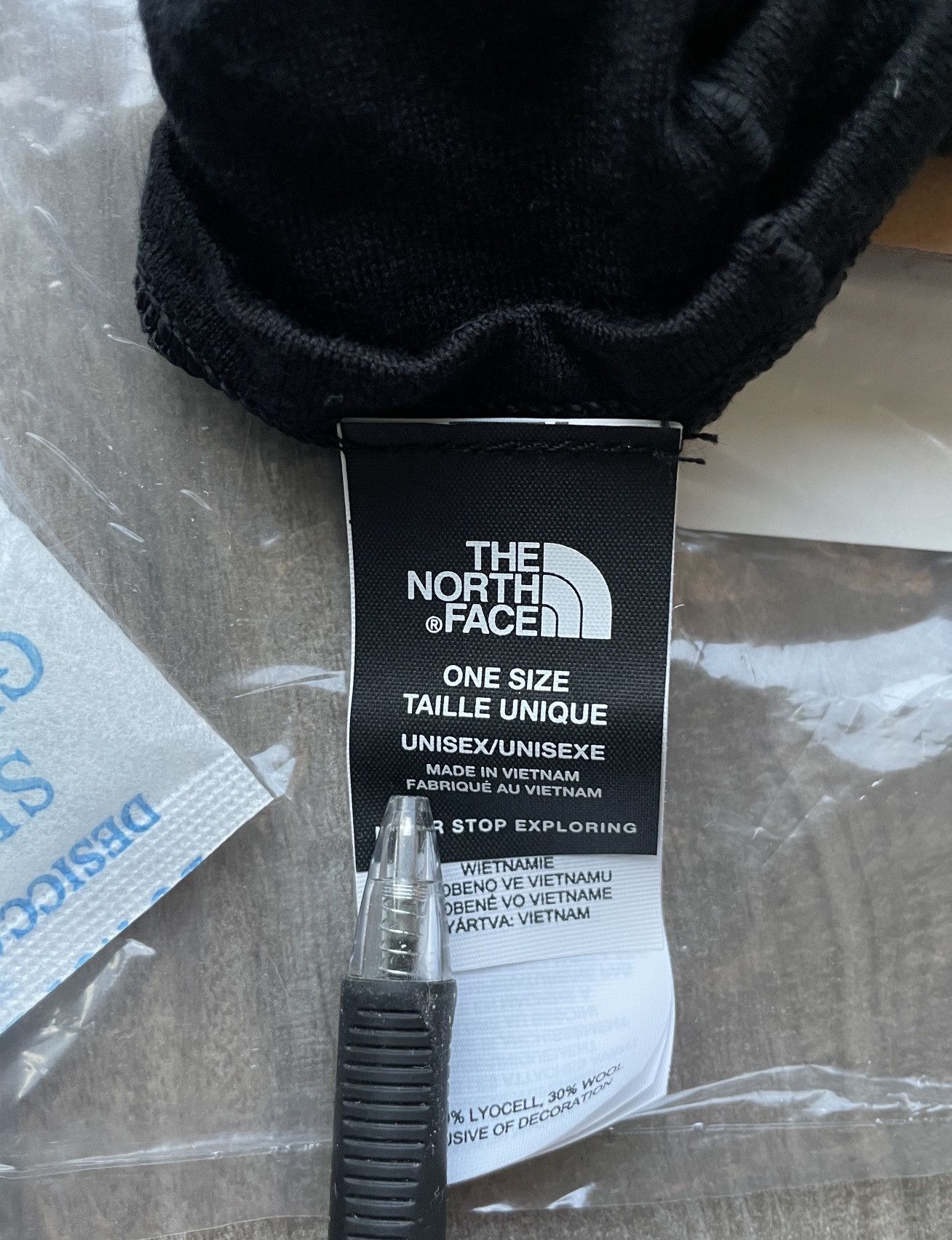 NEW The North Face TNF black hotsell wool gaiter scarf neck warmer mask