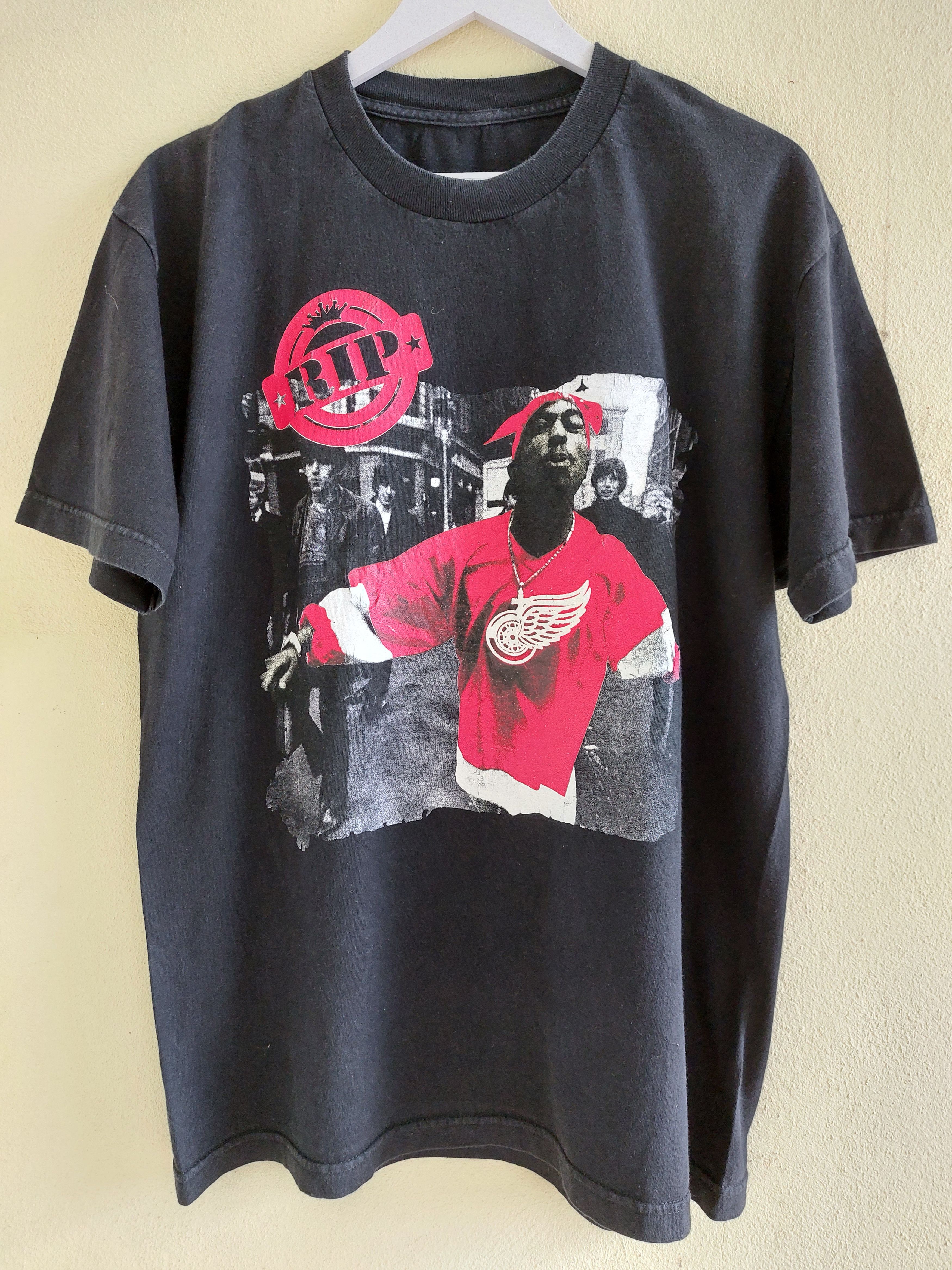 Rap Tees Vintage 90's TUPAC SHAKUR (2PAC) tee Size US M / EU 48-50 / 2 - 1 Thumbnail