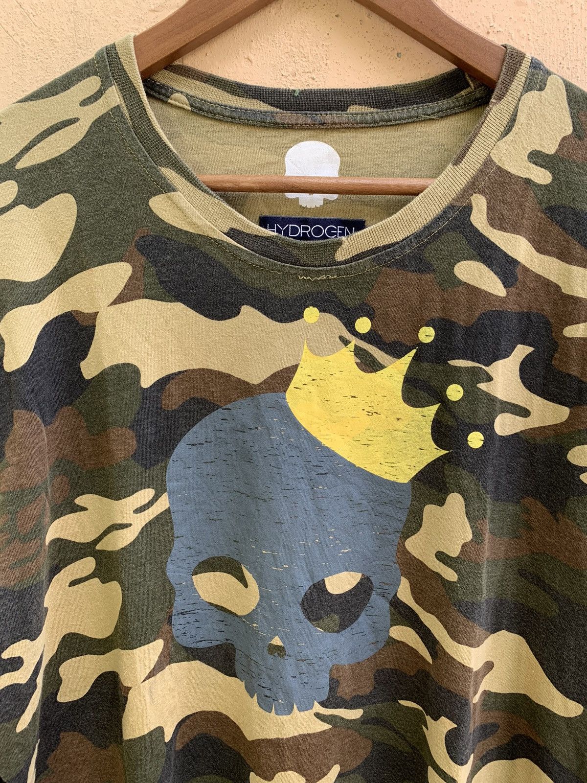 HYDROGEN 💸Bindingoffer💸 Hydrogen Skull Camo Longsleeve Tees Size US XL / EU 56 / 4 - 3 Thumbnail