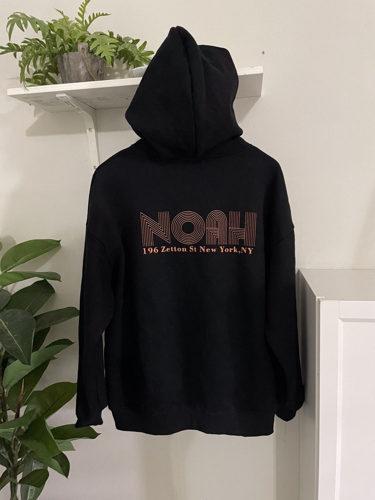 Noah NYC New York City outlet NY Hooded LS Long Sleeve Shirt Hoodie top Streetwear ONLY