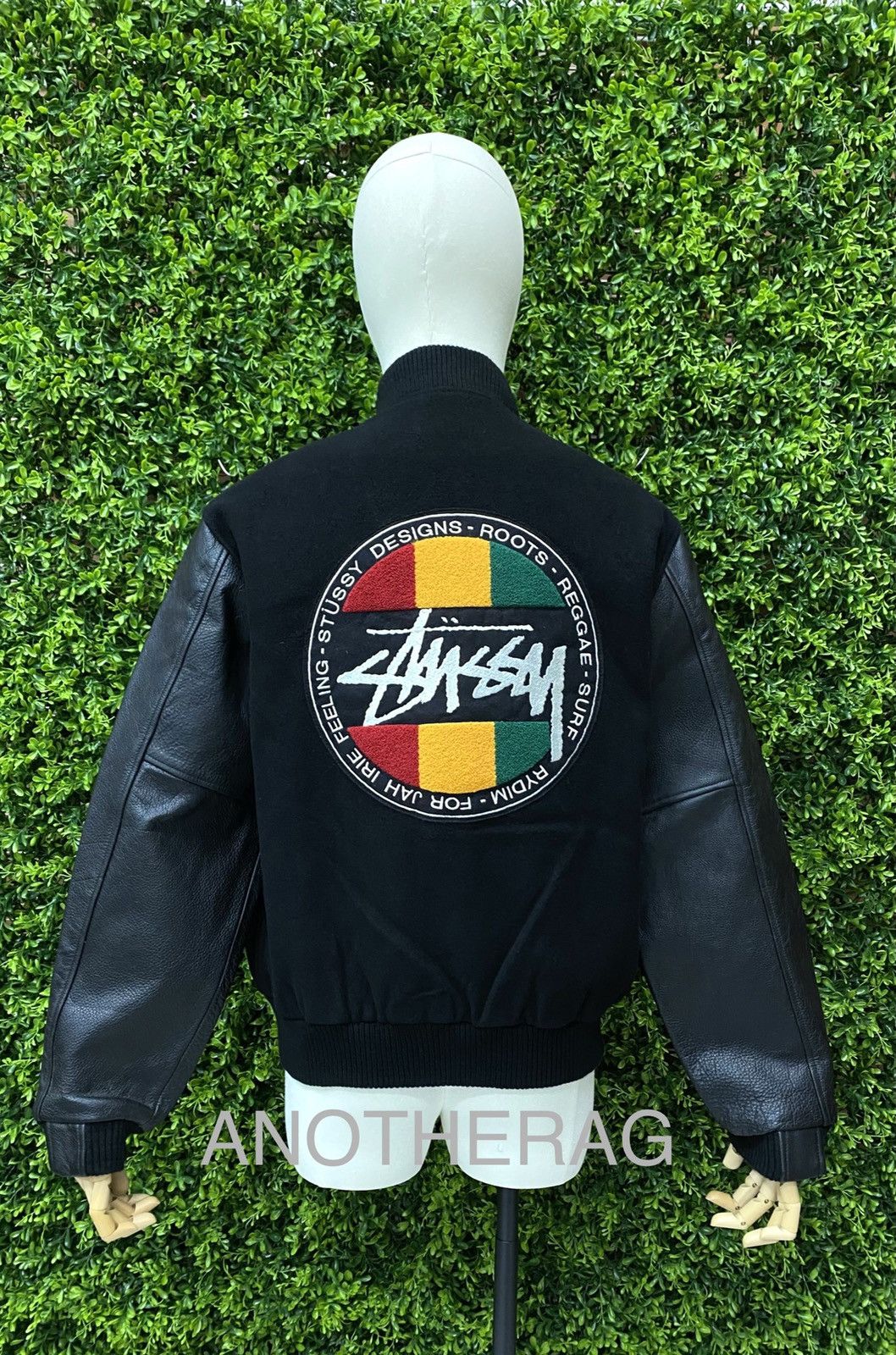 Stussy × Vintage Vintage 1988 Stussy Homeboy Varsity Jacket | Grailed