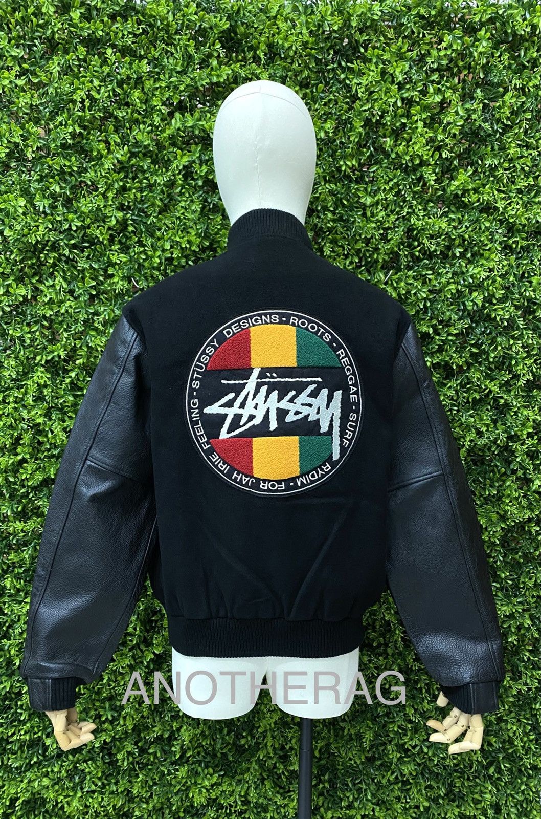 Stussy homeboy discount varsity jacket