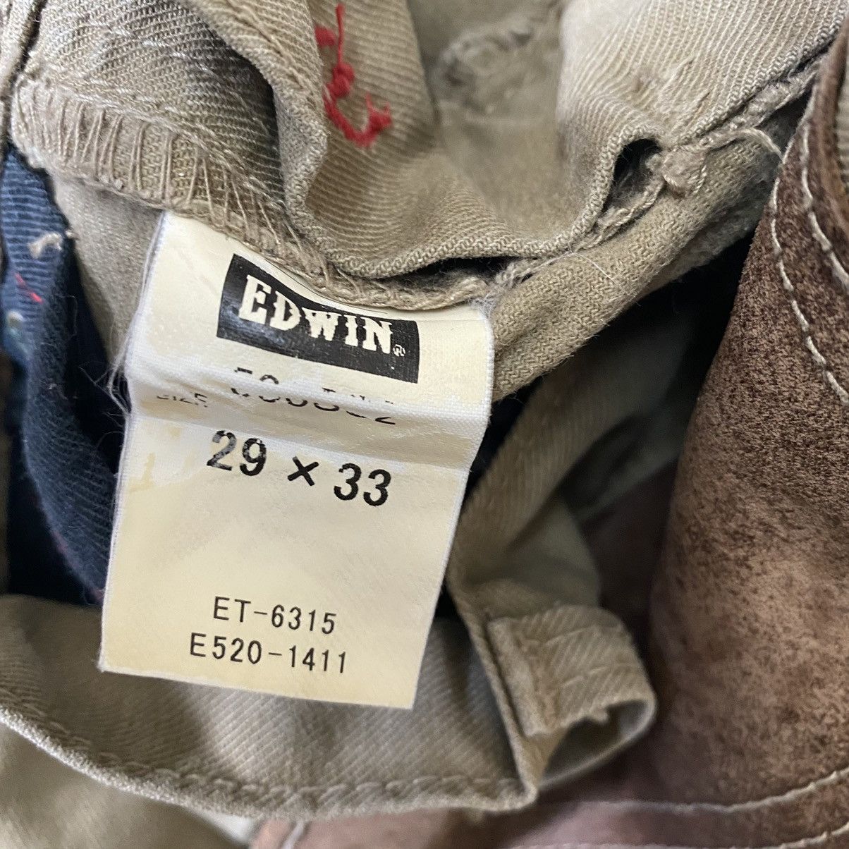 Edwin Edwin Leather Hybrid Pants Size US 29 - 17 Thumbnail