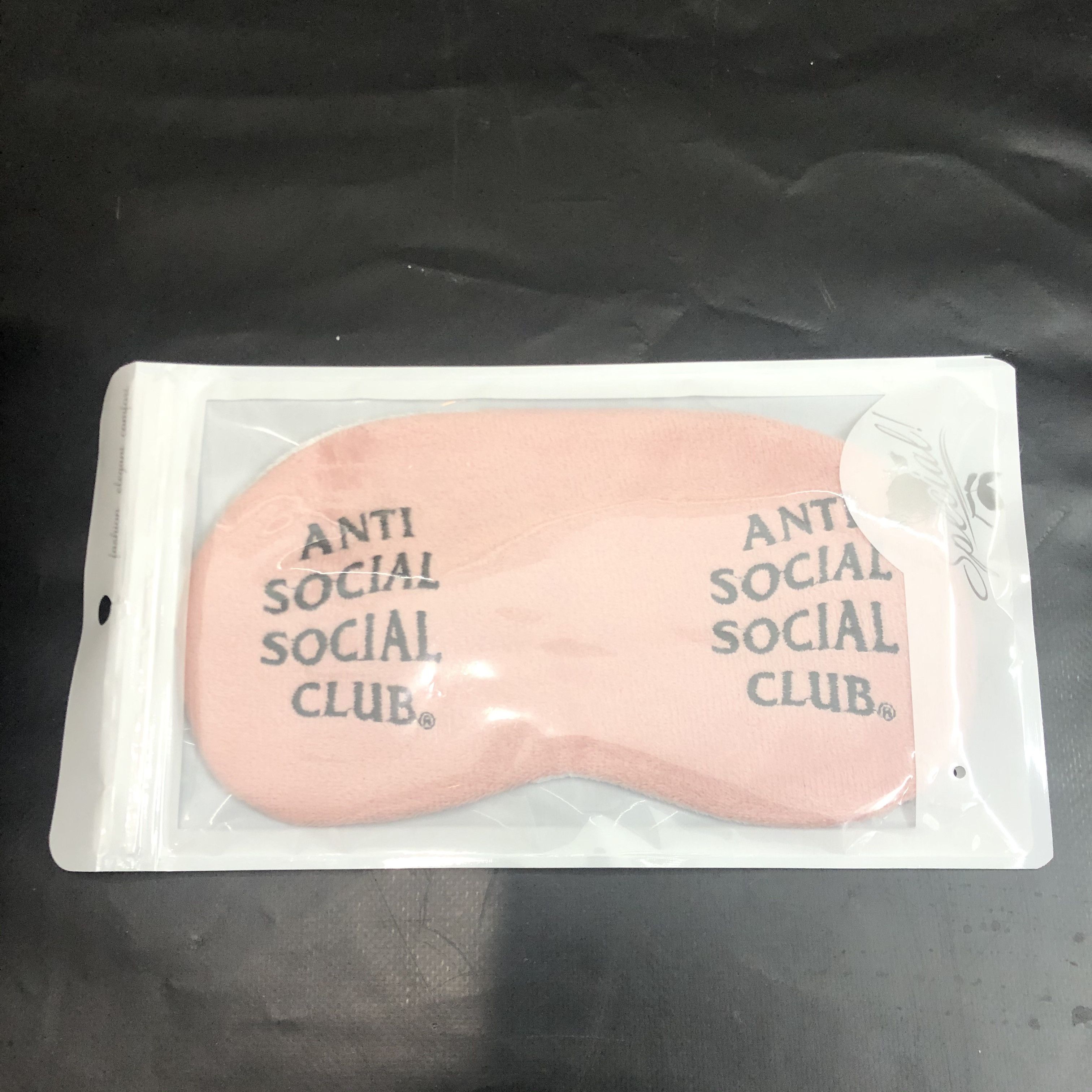 Anti Social Social Club DS Black ASSC Offline Pink sleep eye Mask bape kith FTP FOG Size ONE SIZE - 1 Thumbnail