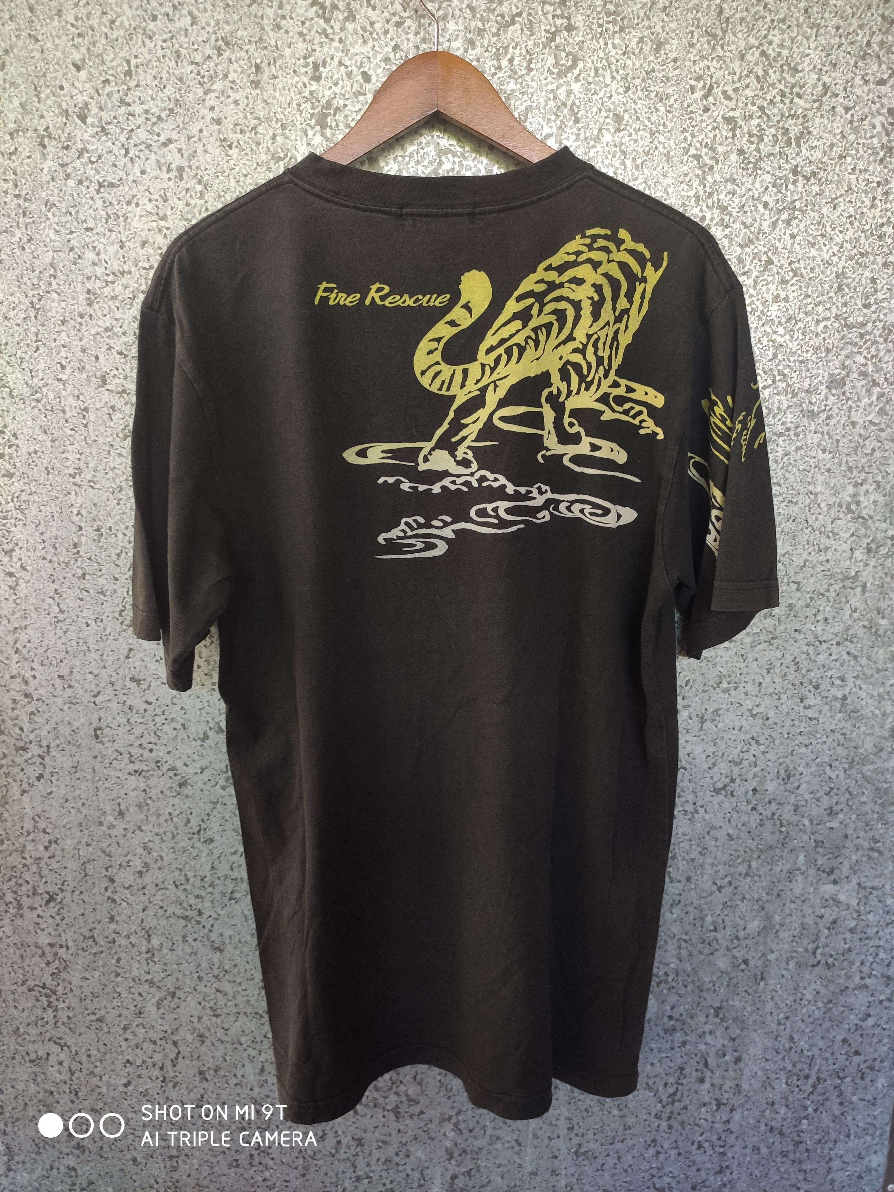Japanese Brand Rescue Squad Tiger t shirt Size US XL / EU 56 / 4 - 6 Thumbnail