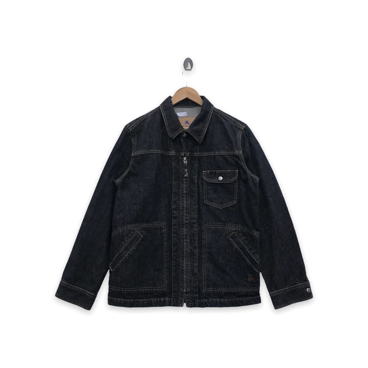 Burberry Rare!! Burberry London Blue Label Denim Jacket Size US M / EU 48-50 / 2 - 1 Thumbnail