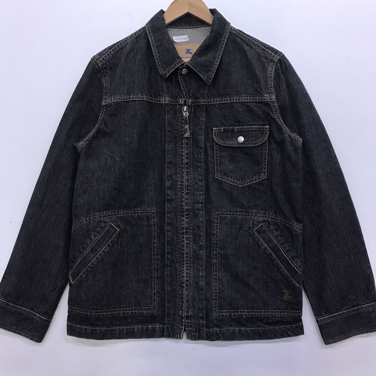 Burberry Rare!! Burberry London Blue Label Denim Jacket Size US M / EU 48-50 / 2 - 2 Thumbnail