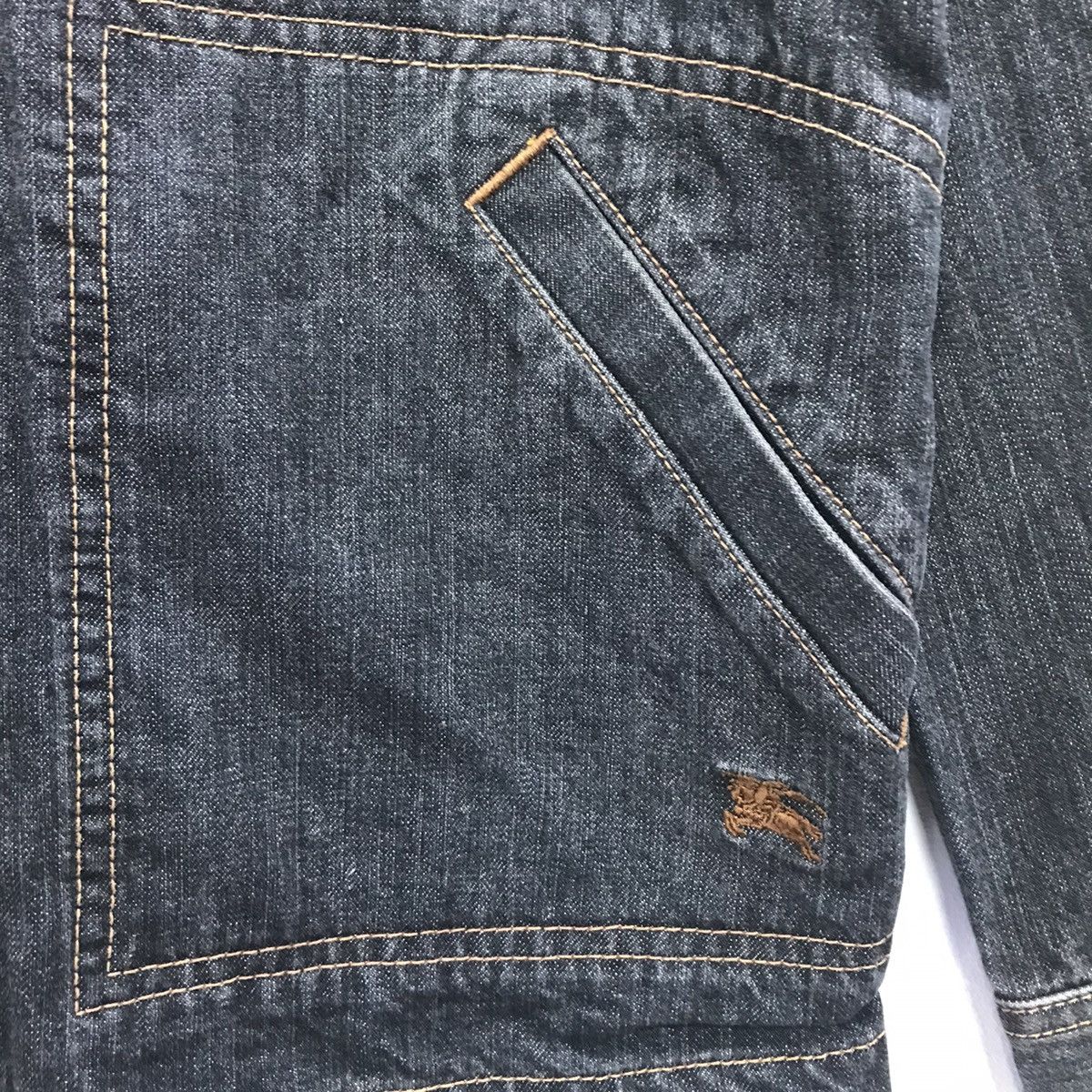 Burberry Rare!! Burberry London Blue Label Denim Jacket Size US M / EU 48-50 / 2 - 7 Thumbnail