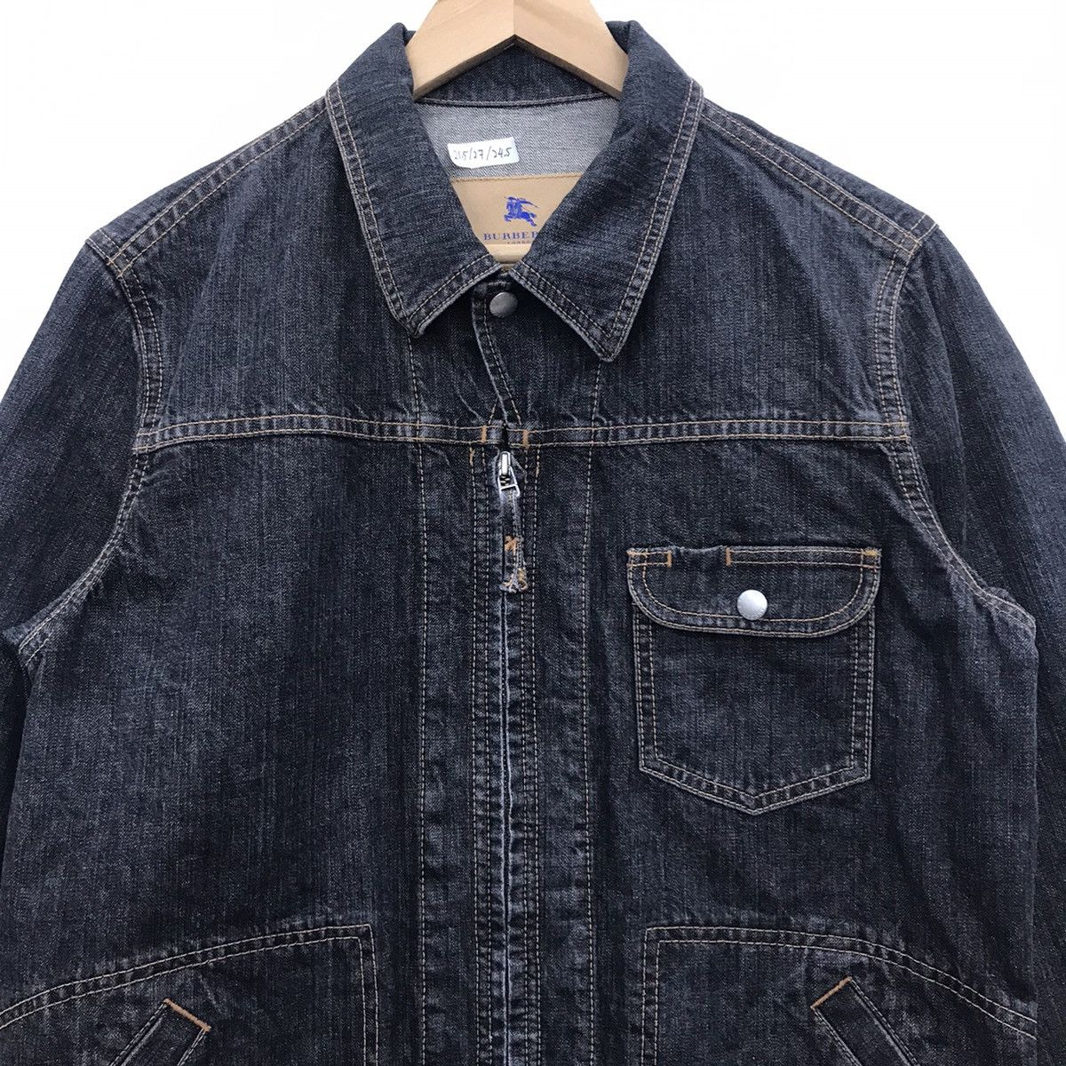 Burberry Rare!! Burberry London Blue Label Denim Jacket Size US M / EU 48-50 / 2 - 3 Thumbnail