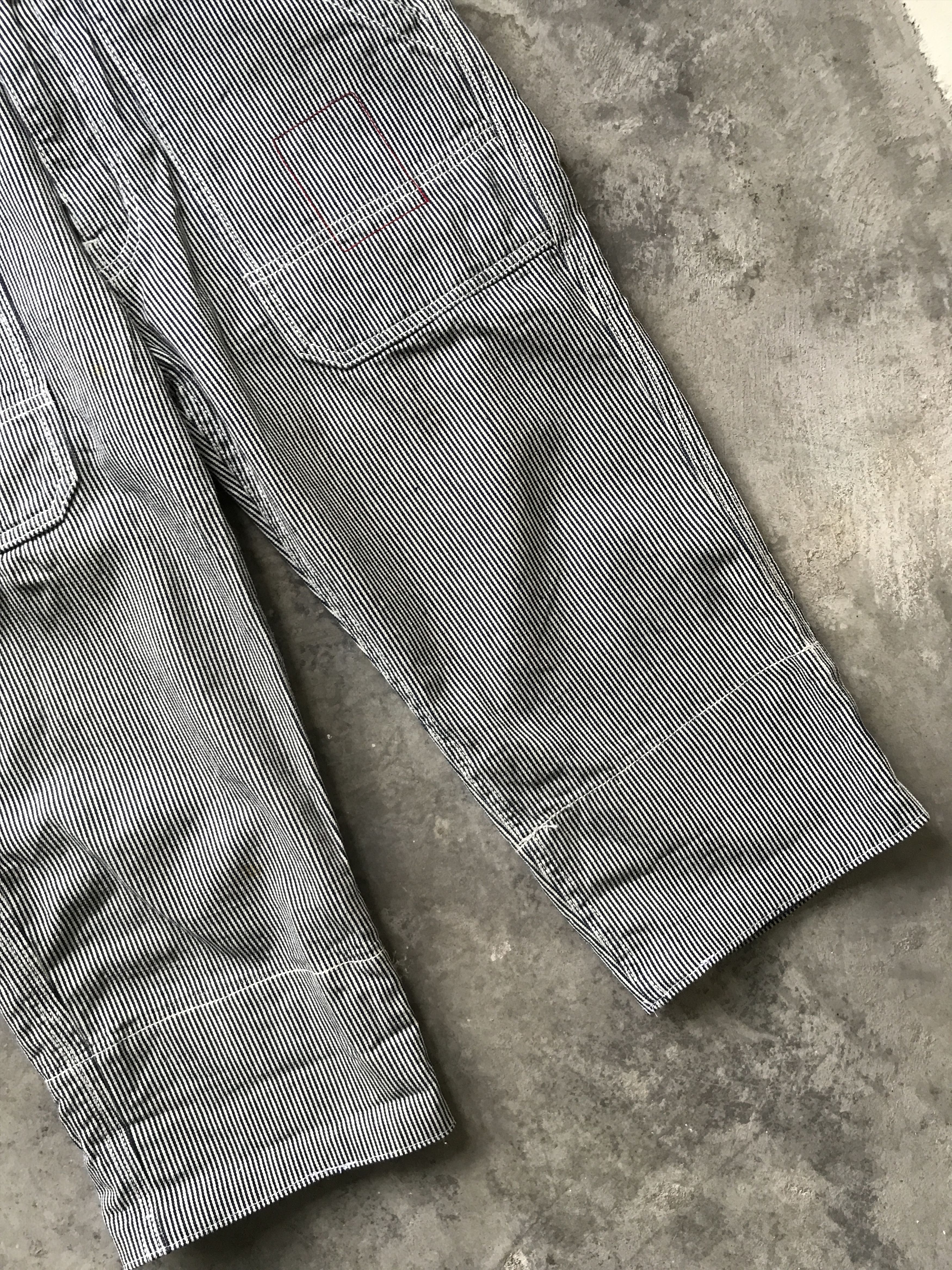 Japanese Brand SP5 - RATTLE TRAP Japan Short Hickory Carpenter Pant Size US 30 / EU 46 - 3 Thumbnail