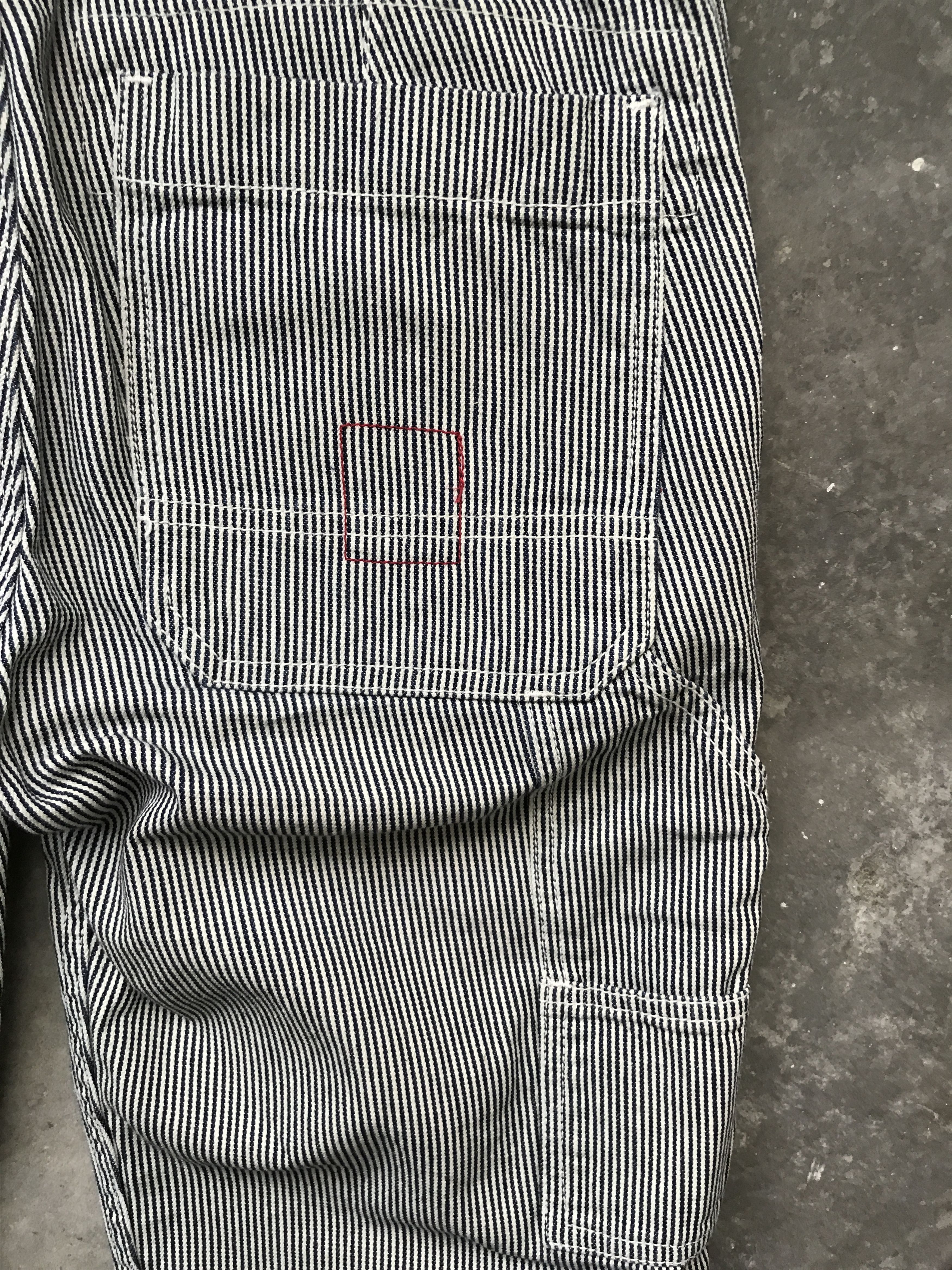 Japanese Brand SP5 - RATTLE TRAP Japan Short Hickory Carpenter Pant Size US 30 / EU 46 - 9 Thumbnail