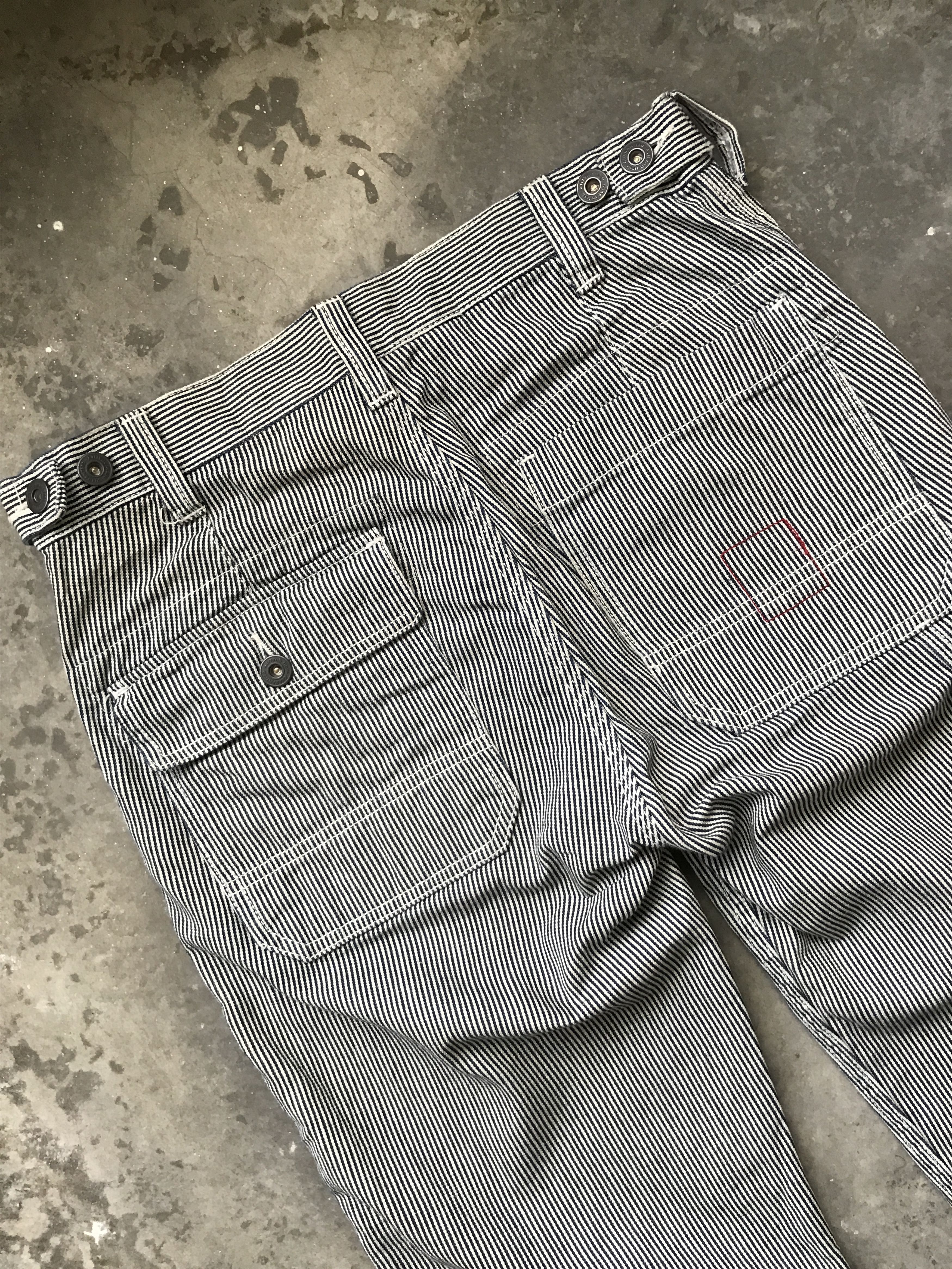 Japanese Brand SP5 - RATTLE TRAP Japan Short Hickory Carpenter Pant Size US 30 / EU 46 - 7 Thumbnail