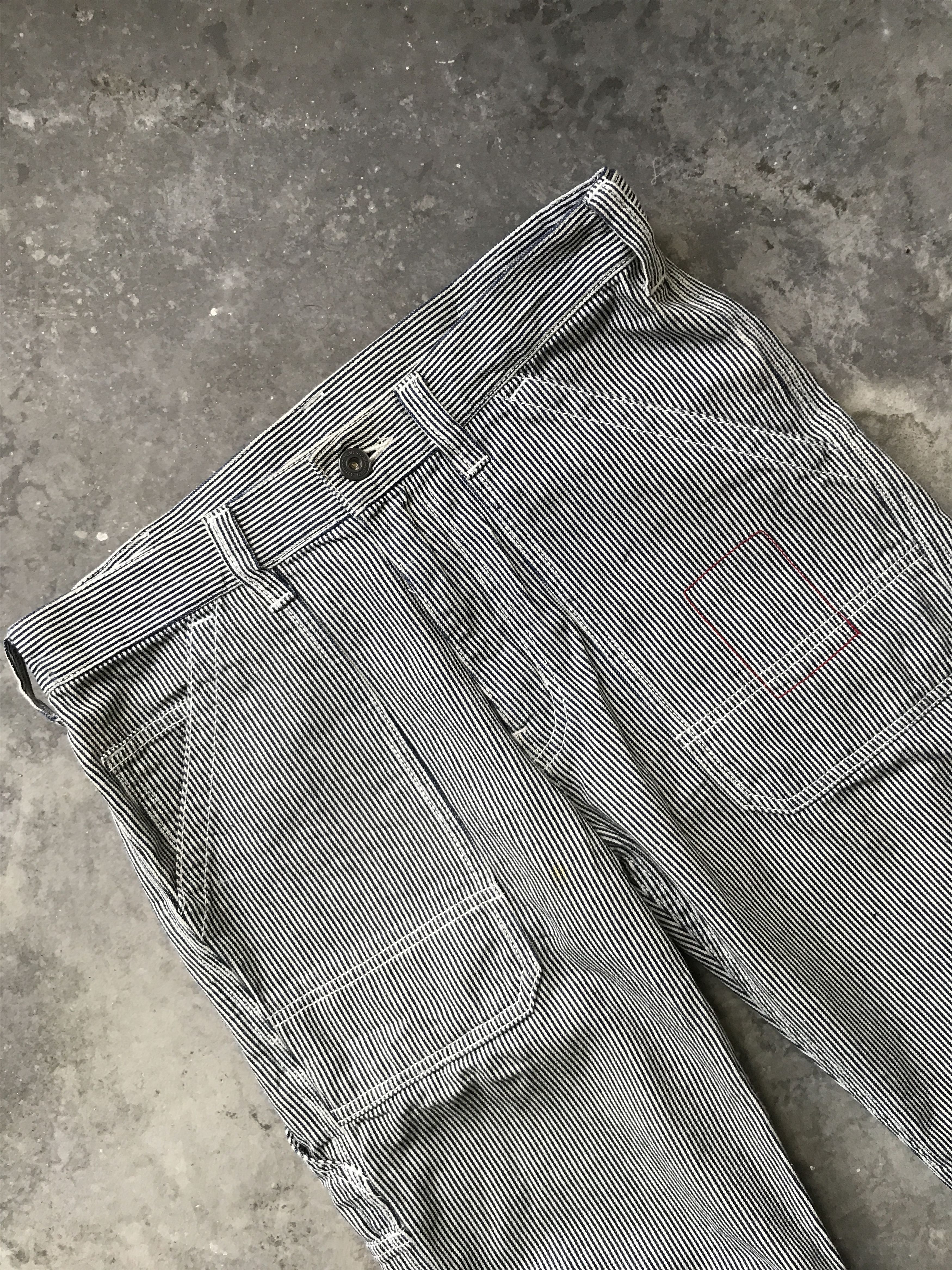 Japanese Brand SP5 - RATTLE TRAP Japan Short Hickory Carpenter Pant Size US 30 / EU 46 - 2 Thumbnail