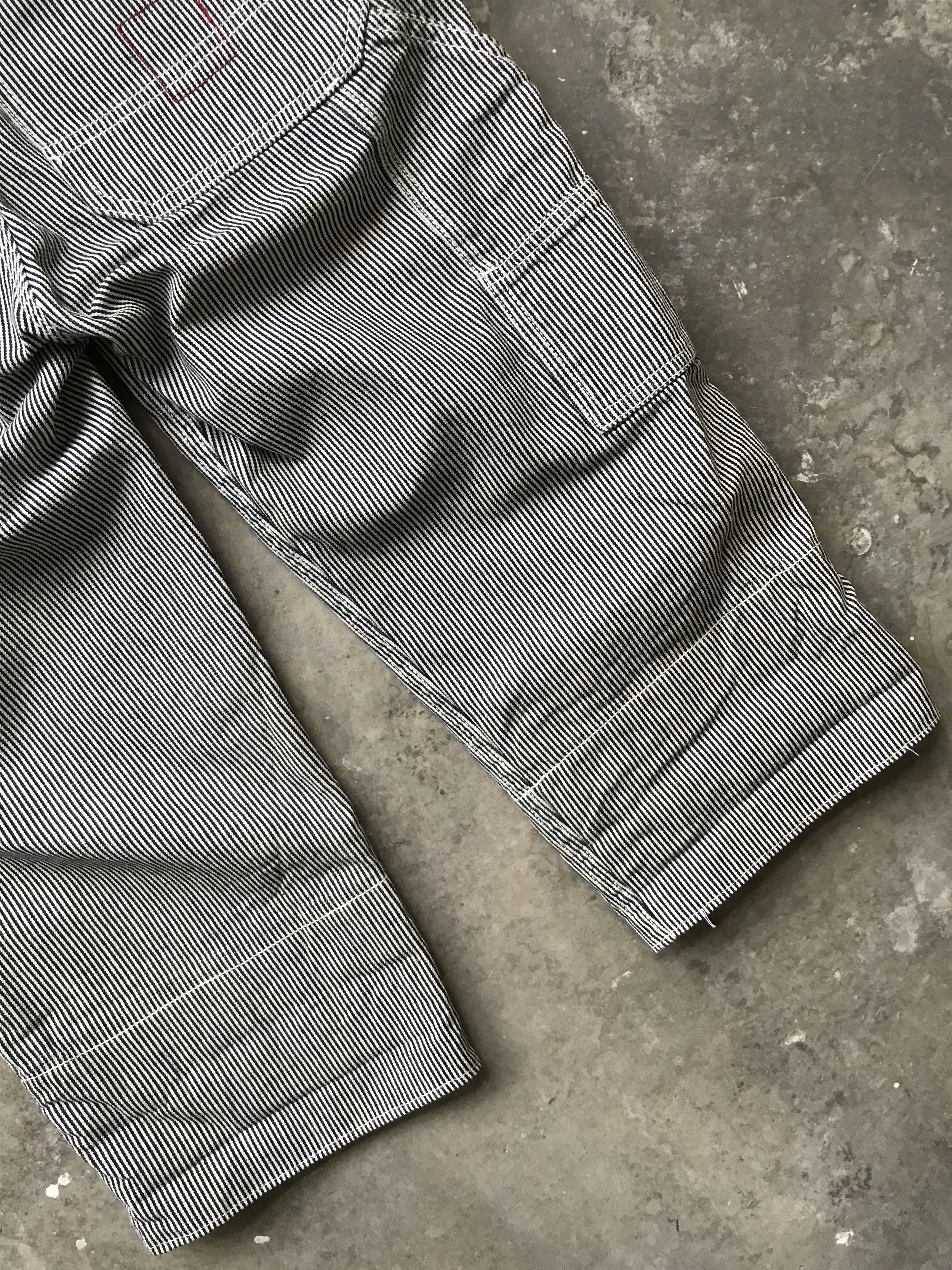 Japanese Brand SP5 - RATTLE TRAP Japan Short Hickory Carpenter Pant Size US 30 / EU 46 - 8 Thumbnail