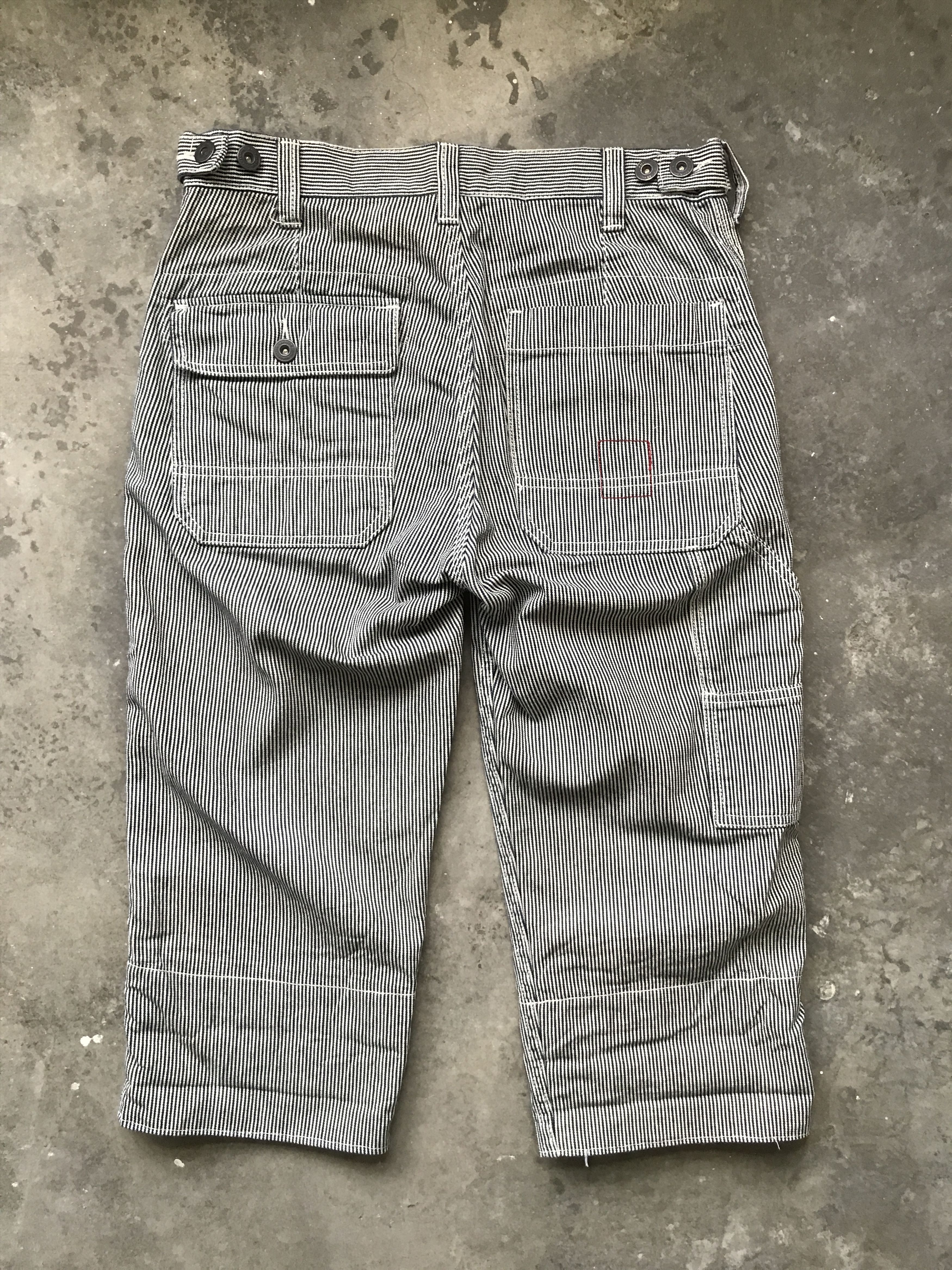 Japanese Brand SP5 - RATTLE TRAP Japan Short Hickory Carpenter Pant Size US 30 / EU 46 - 6 Thumbnail