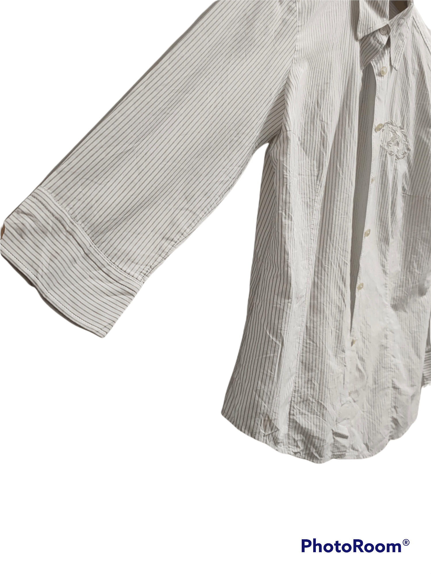 Burberry Burberry long sleeve button up White Stripe Size US XS / EU 42 / 0 - 9 Thumbnail