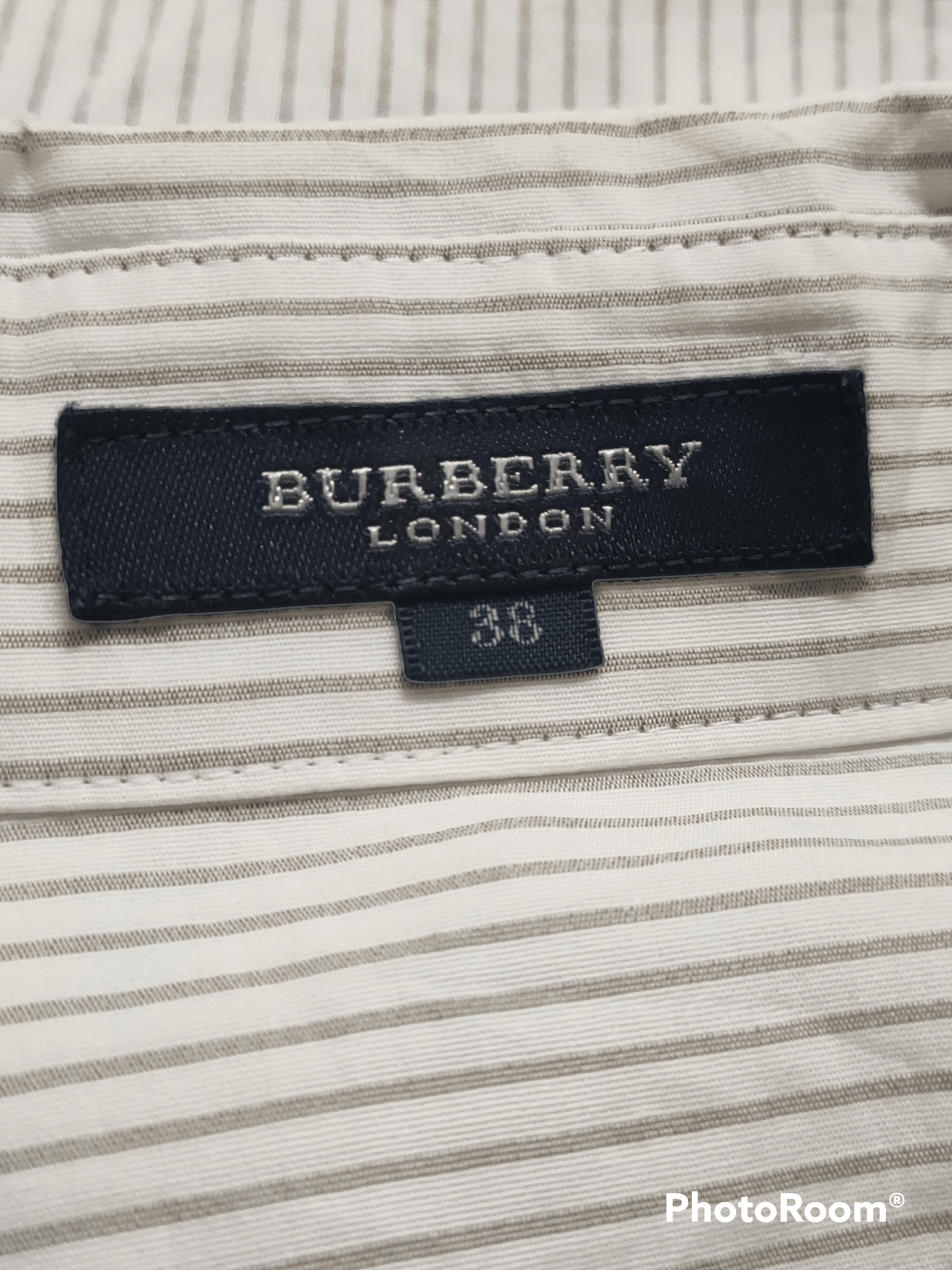 Burberry Burberry long sleeve button up White Stripe Size US XS / EU 42 / 0 - 3 Thumbnail