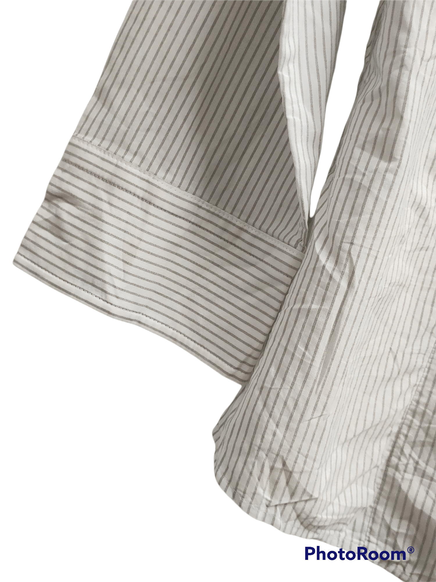 Burberry Burberry long sleeve button up White Stripe Size US XS / EU 42 / 0 - 8 Thumbnail
