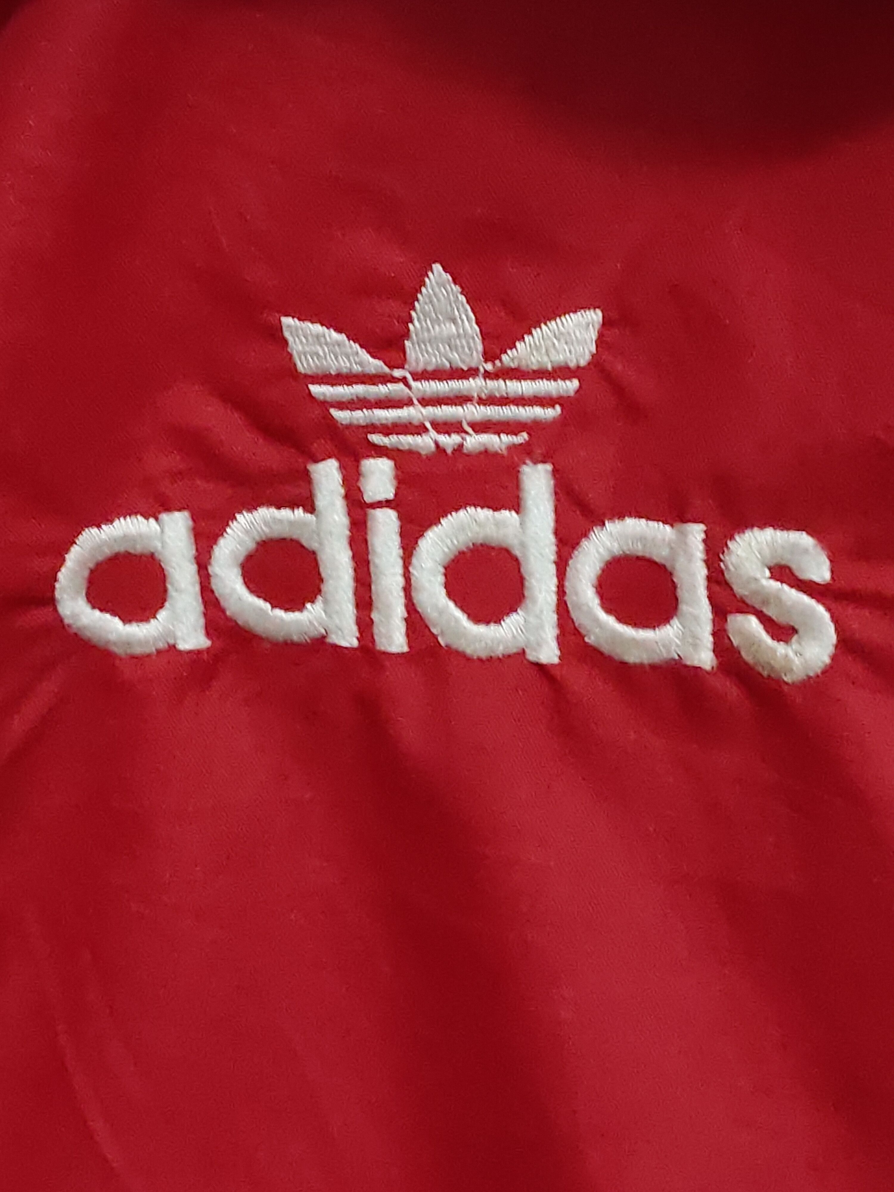 Adidas Vintage 90s Adidas 3 stripes zipper jacket Size US M / EU 48-50 / 2 - 12 Thumbnail